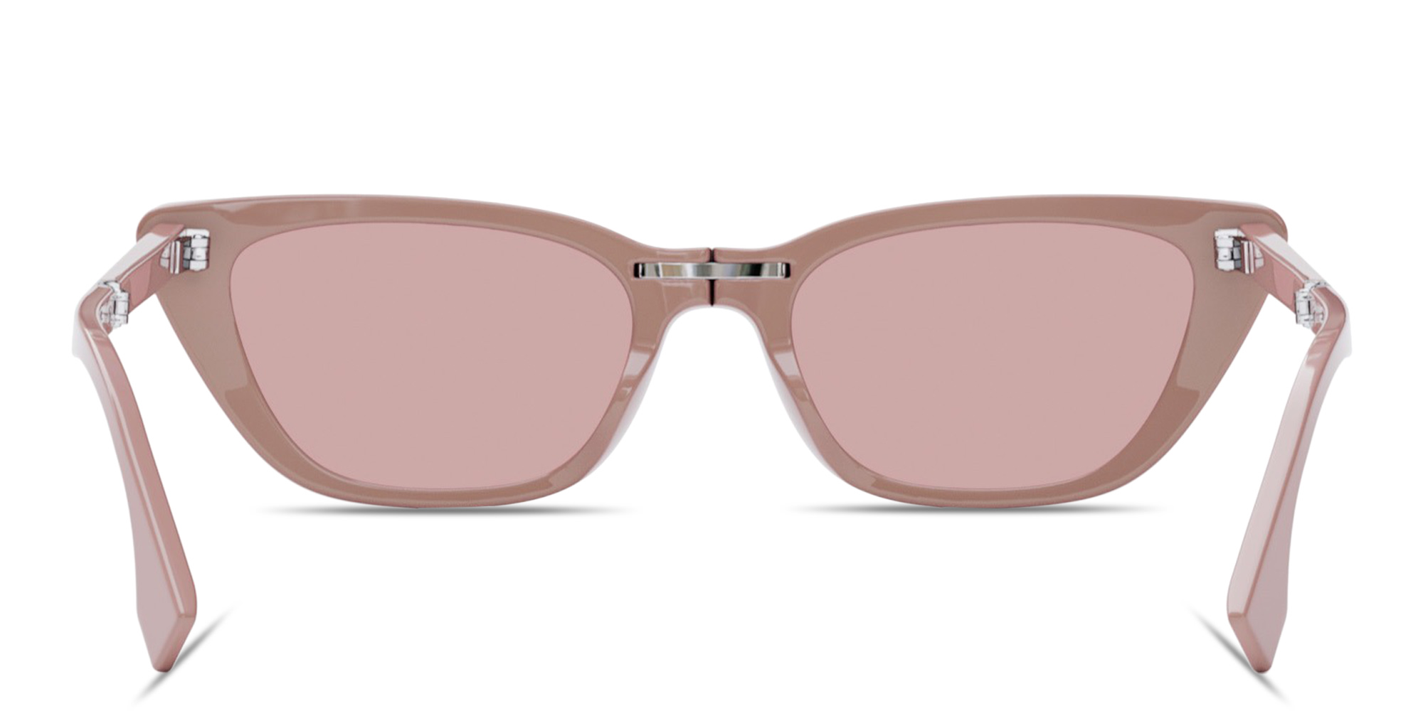 Shop FENDI Folding Cat-Eye Sunglasses in Pink online.
