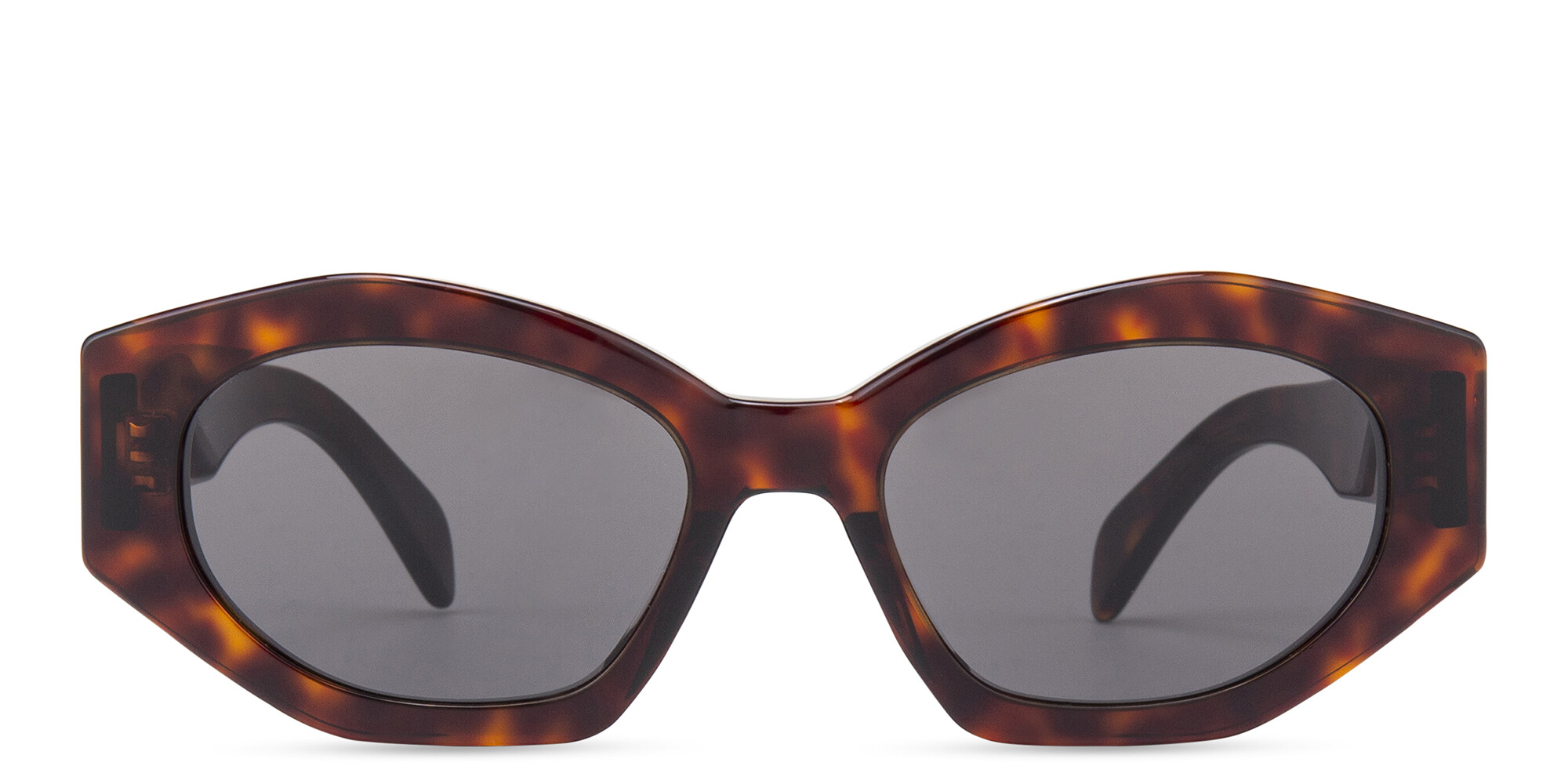 Shop CELINE Triomphe Cat-Eye Sunglasses in Havana online.
