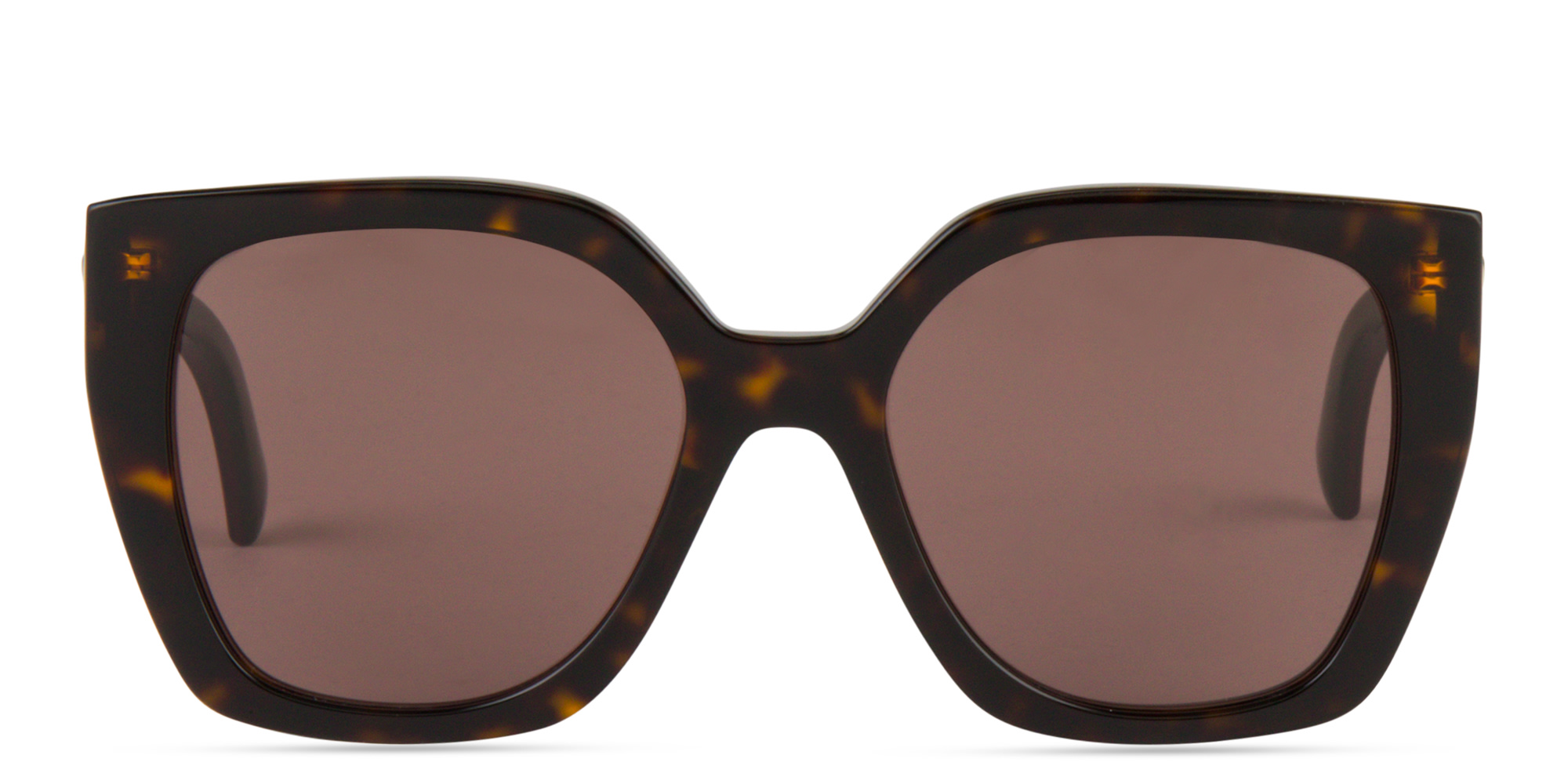 GUCCI Oversized Square Sunglasses in Havana – Product Photo 1