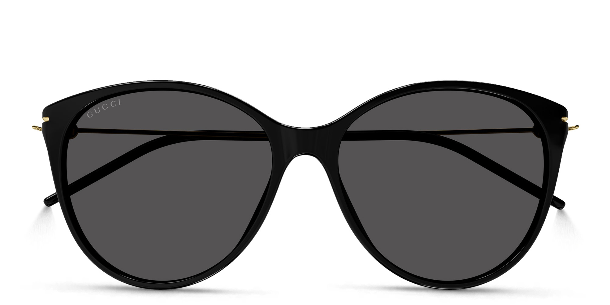 Shop GUCCI Cat-Eye Sunglasses in Black online.