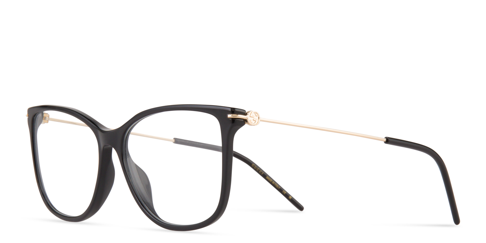 GUCCI Cat-Eye Eyeglasses in Black – Product Photo 2