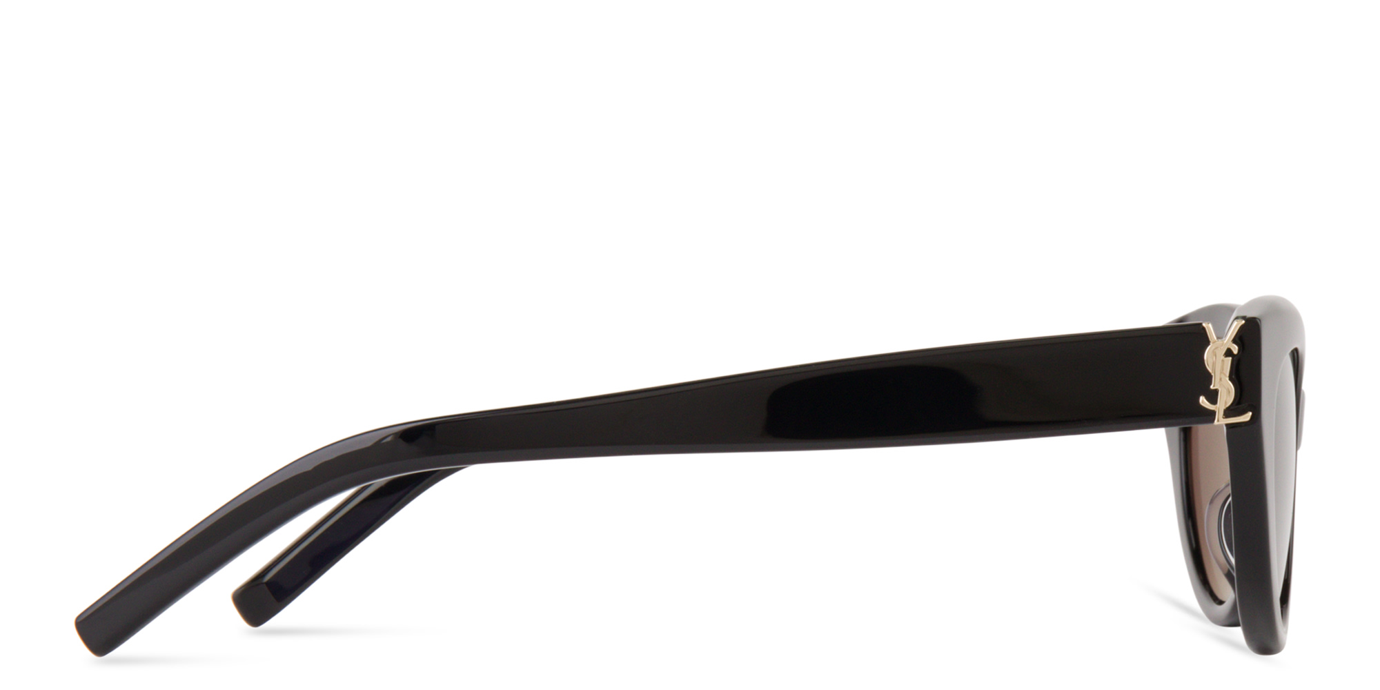 SAINT LAURENT Cat-Eye Sunglasses in Black – Product Photo 3
