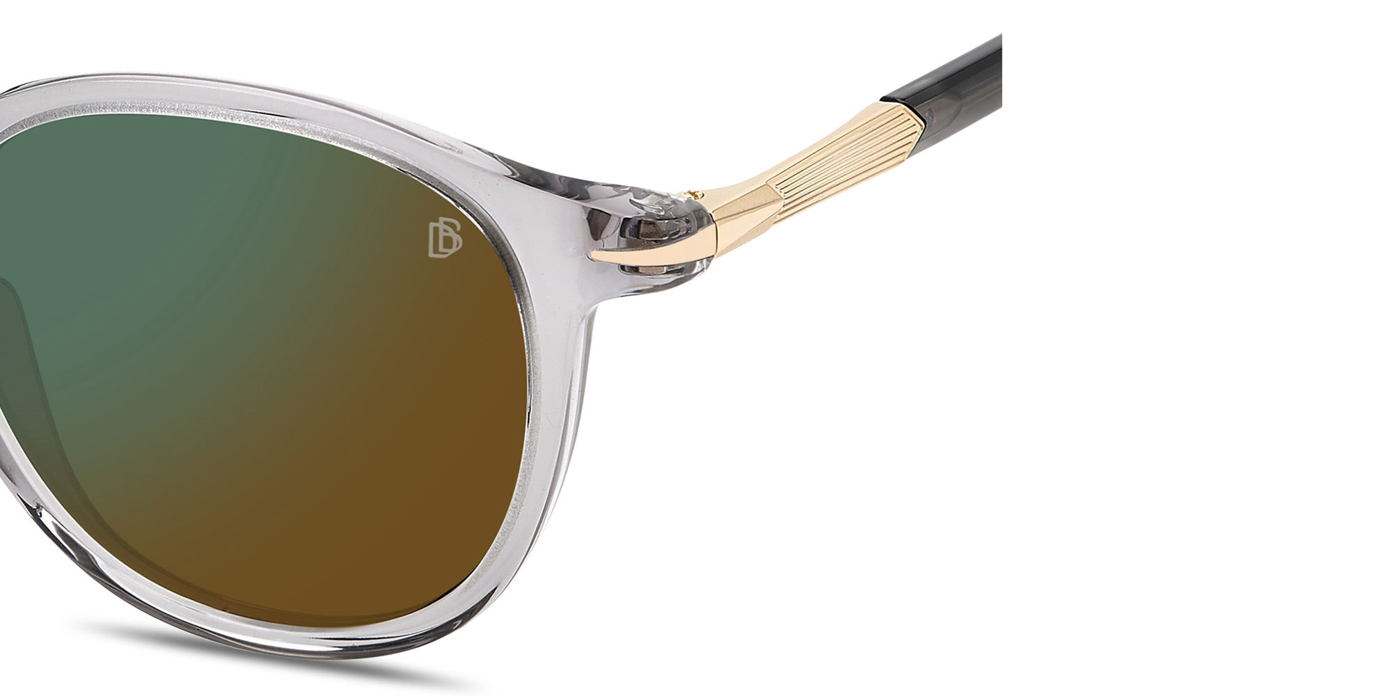 Shop DAVID BECKHAM Panthos Sunglasses in Grey online.