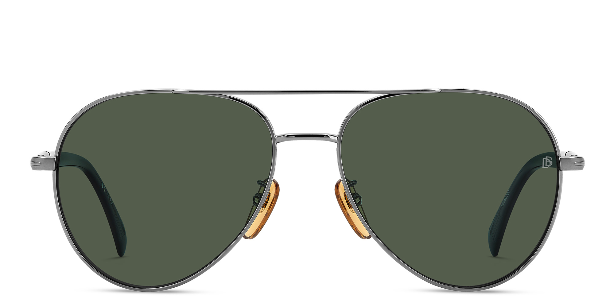 DAVID BECKHAM Pilot Sunglasses in Dark Ruthenium Black – Product Photo 1