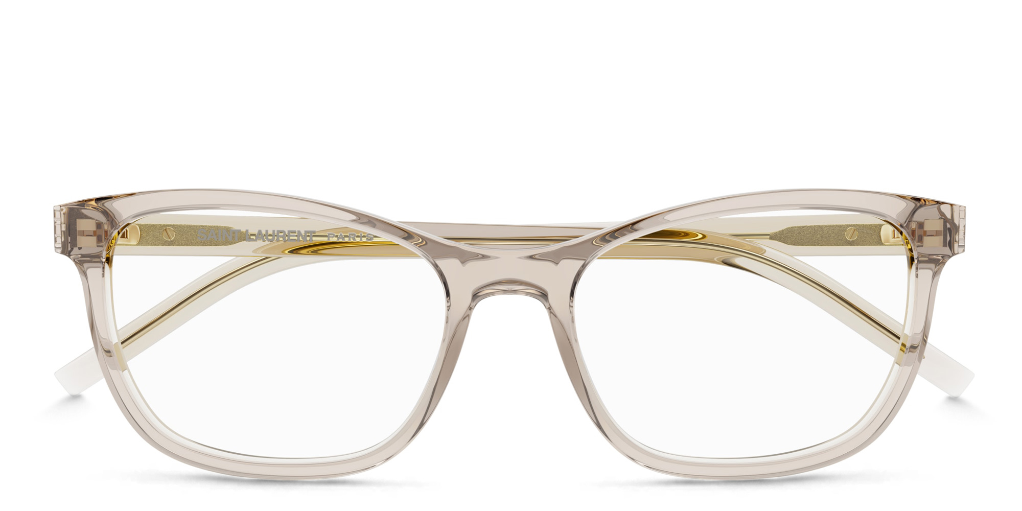 SAINT LAURENT Cat-Eye Eyeglasses in Nude – Product Photo 1