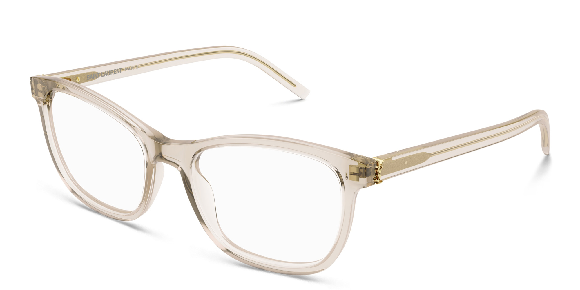 SAINT LAURENT Cat-Eye Eyeglasses in Nude – Product Photo 2