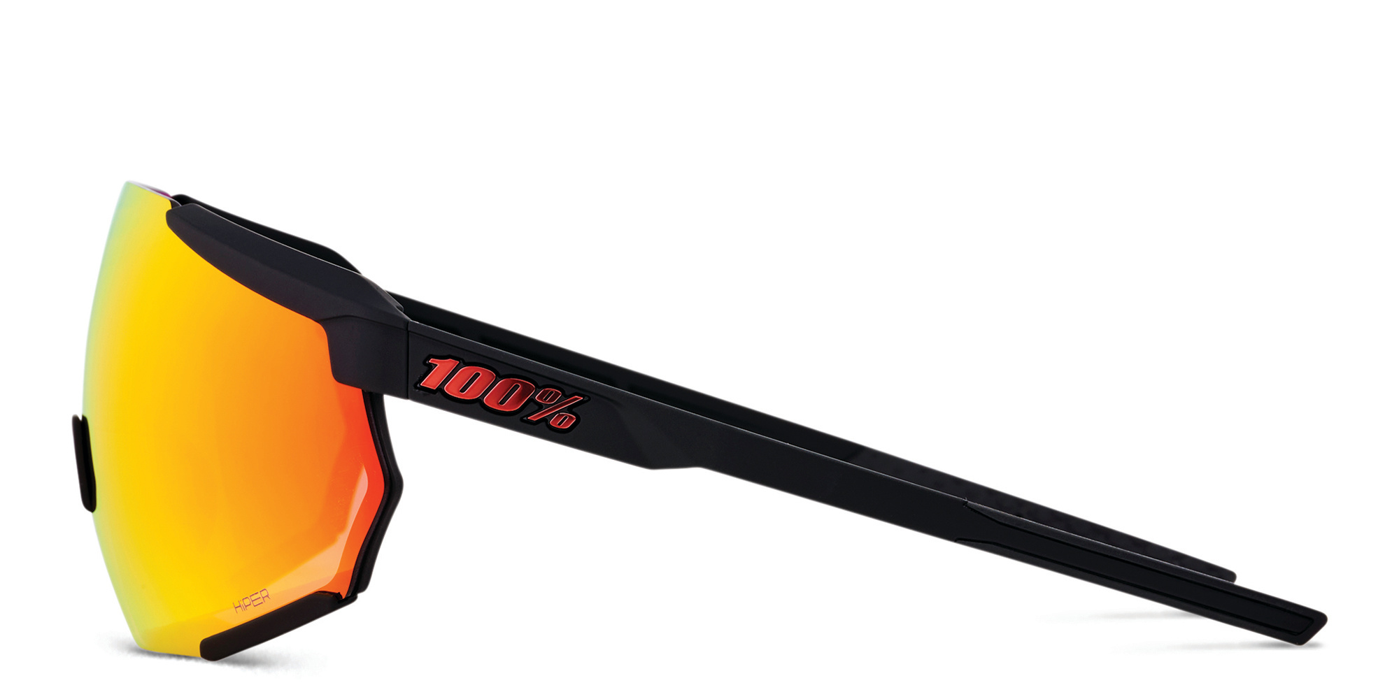 Shop 100 % Rimless Rectangle Sunglasses in Black online.