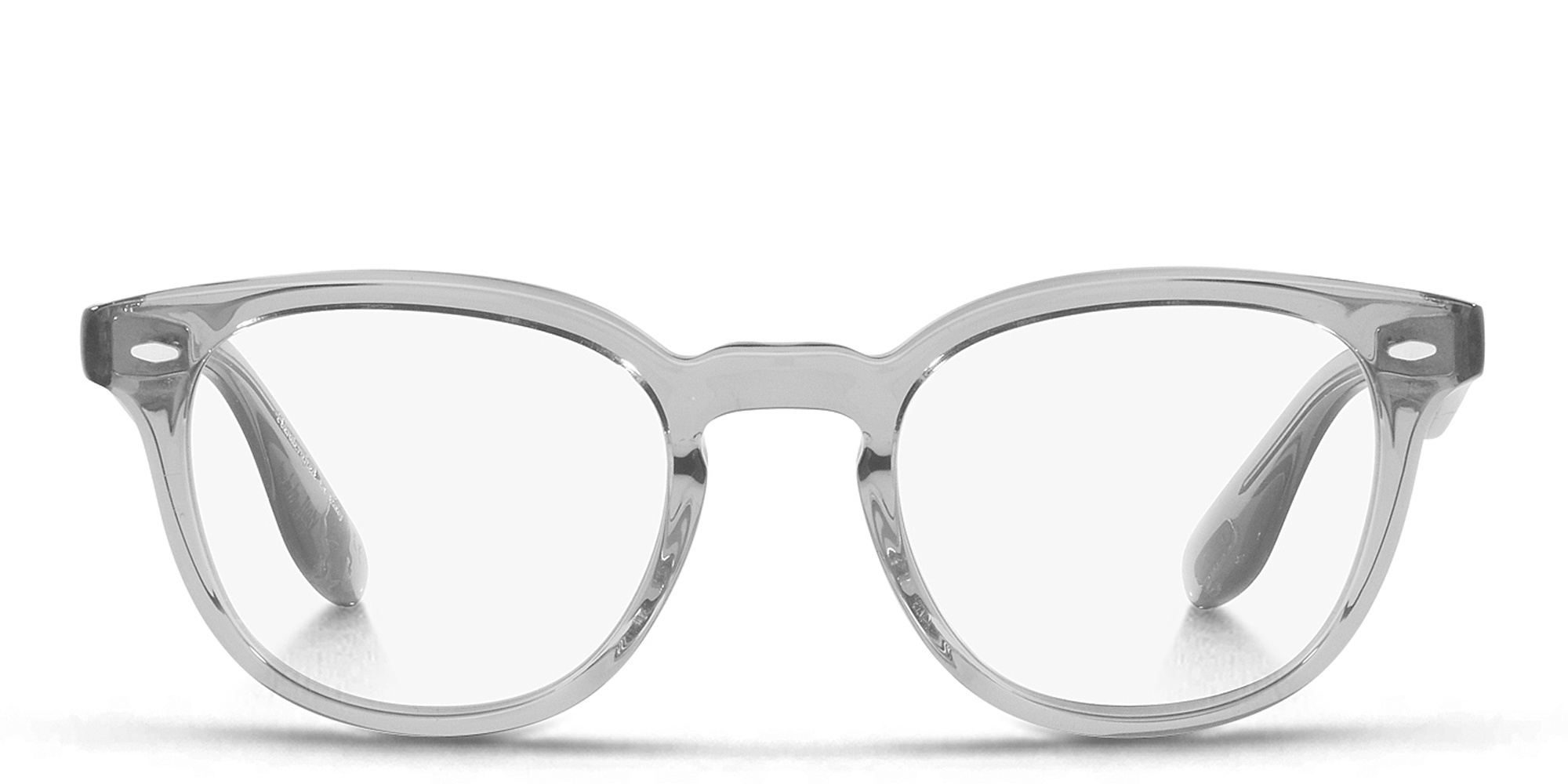 Shop OLIVER PEOPLES Unisex Round Eyeglasses in Workman Grey online.