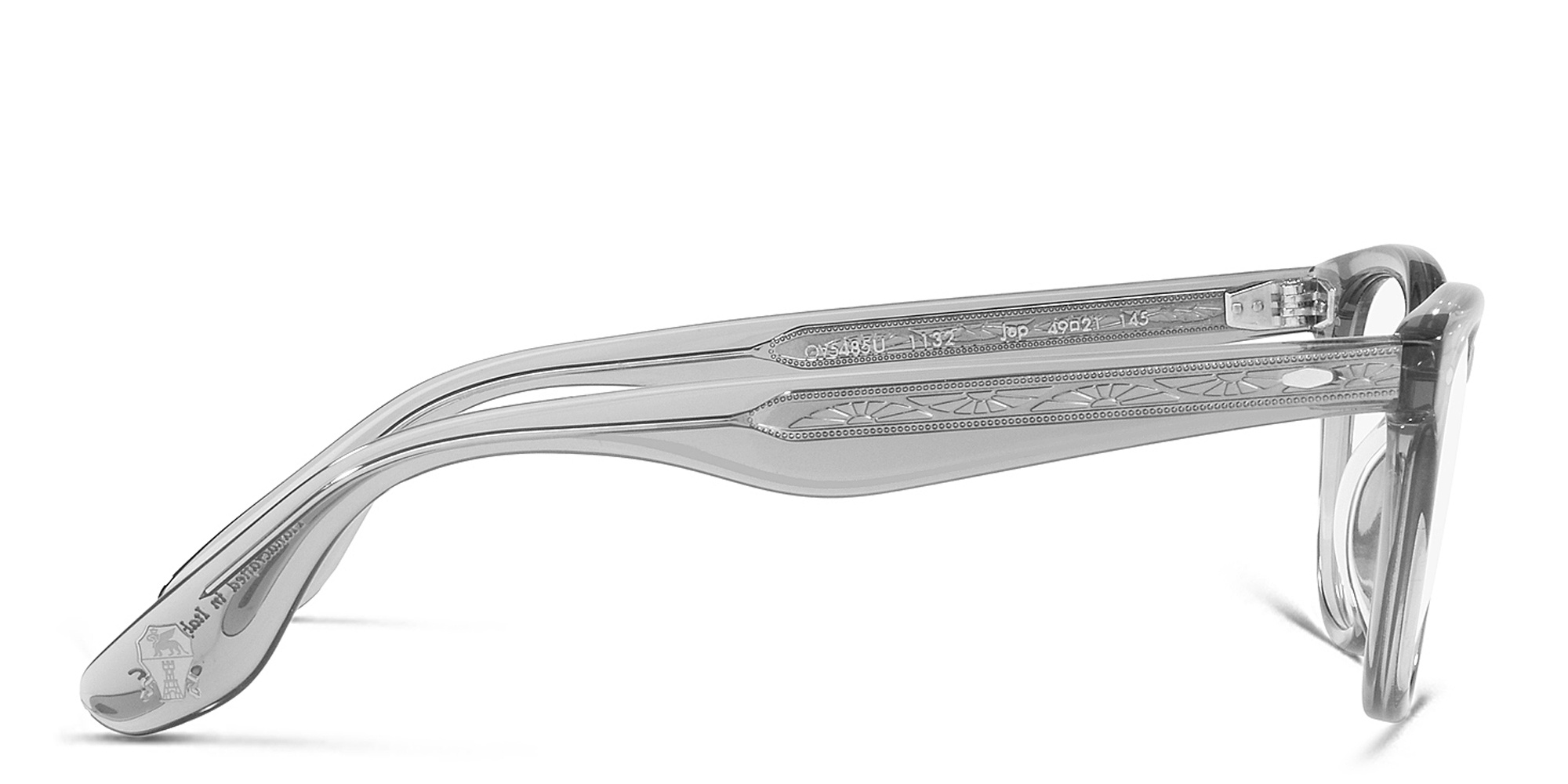 Shop OLIVER PEOPLES Unisex Round Eyeglasses in Workman Grey online.