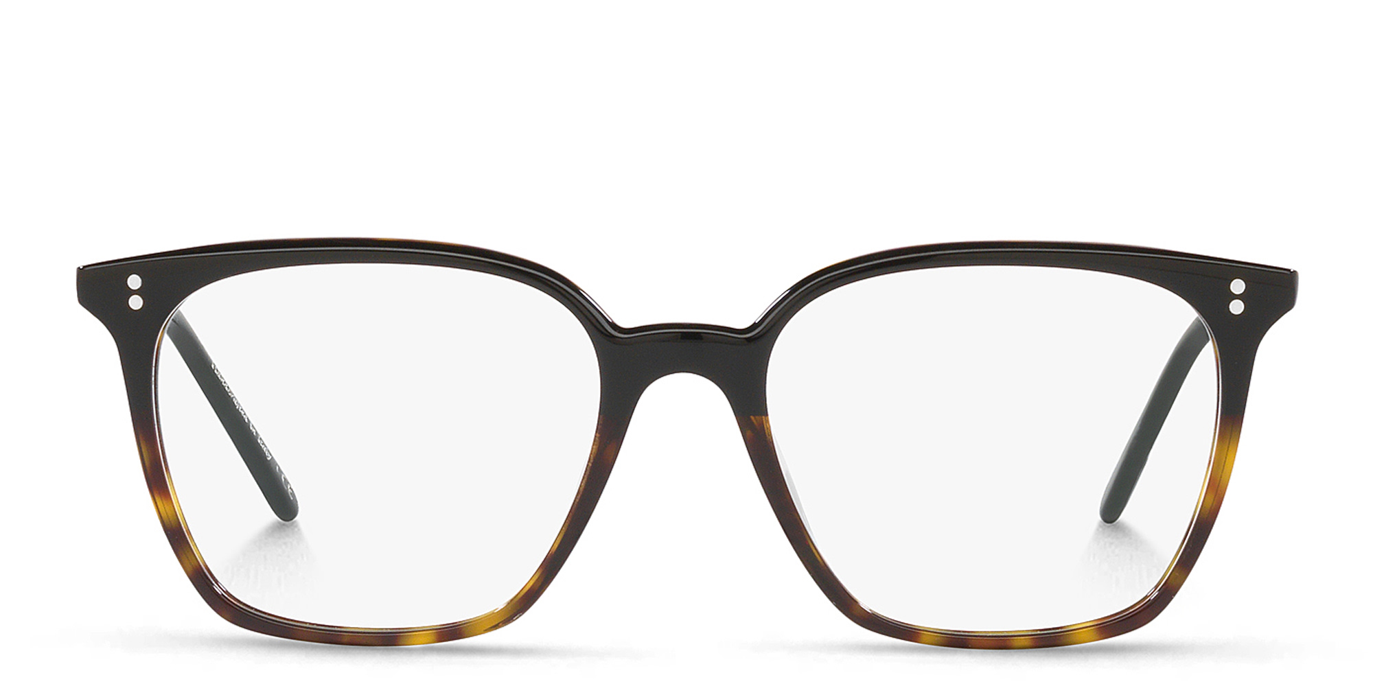 Shop OLIVER PEOPLES Unisex Square Eyeglasses in Black/362 Gradient online.