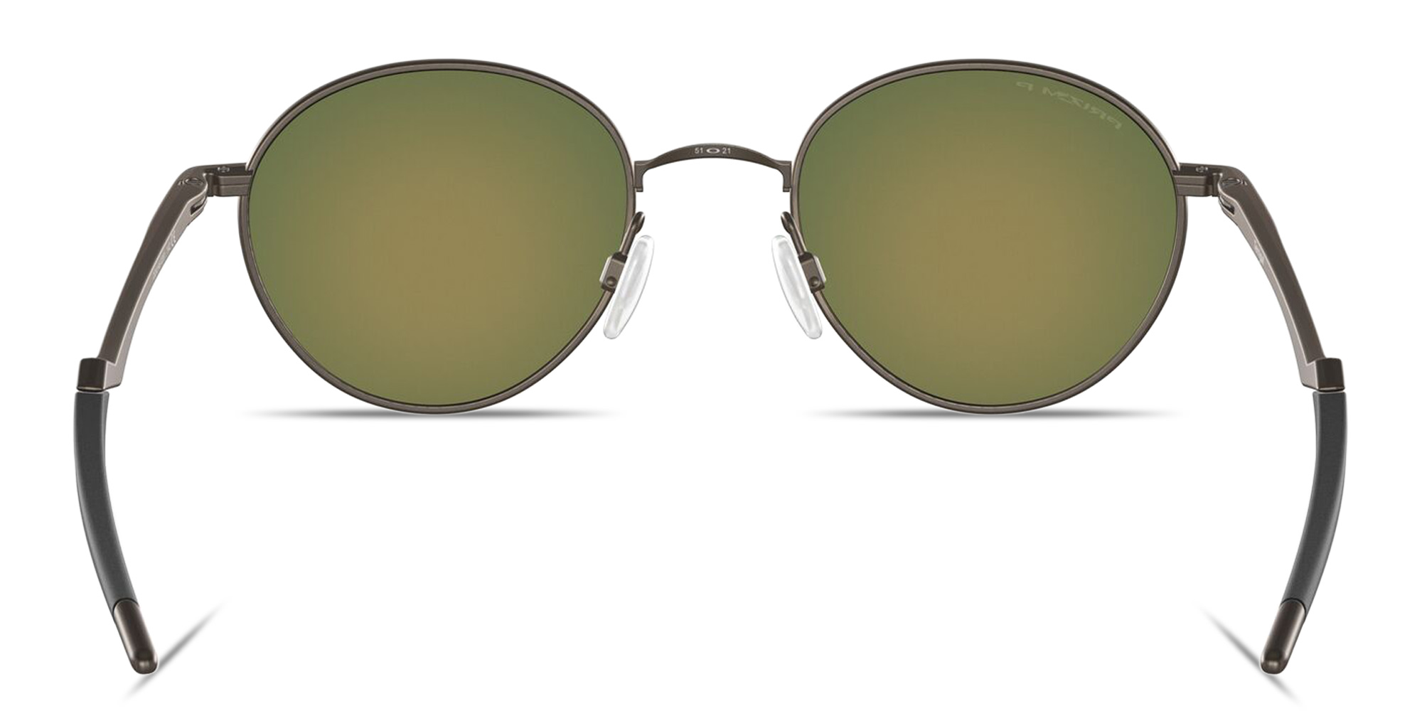 Shop Oakley Terrigal Round Sunglasses in Silver online.