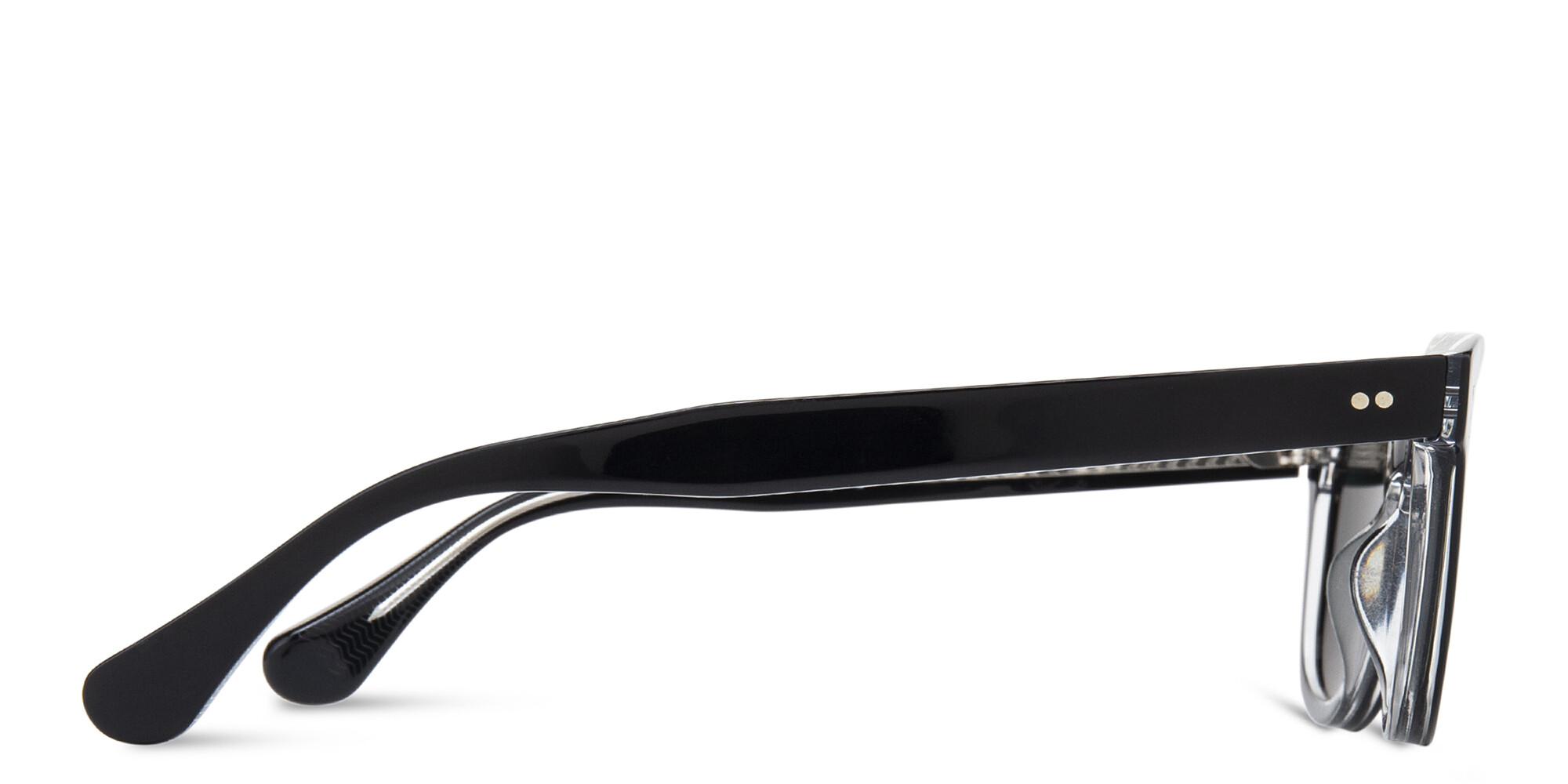 Maui Jim Cheetah 5 Round Sunglasses in Black – Product Photo 3