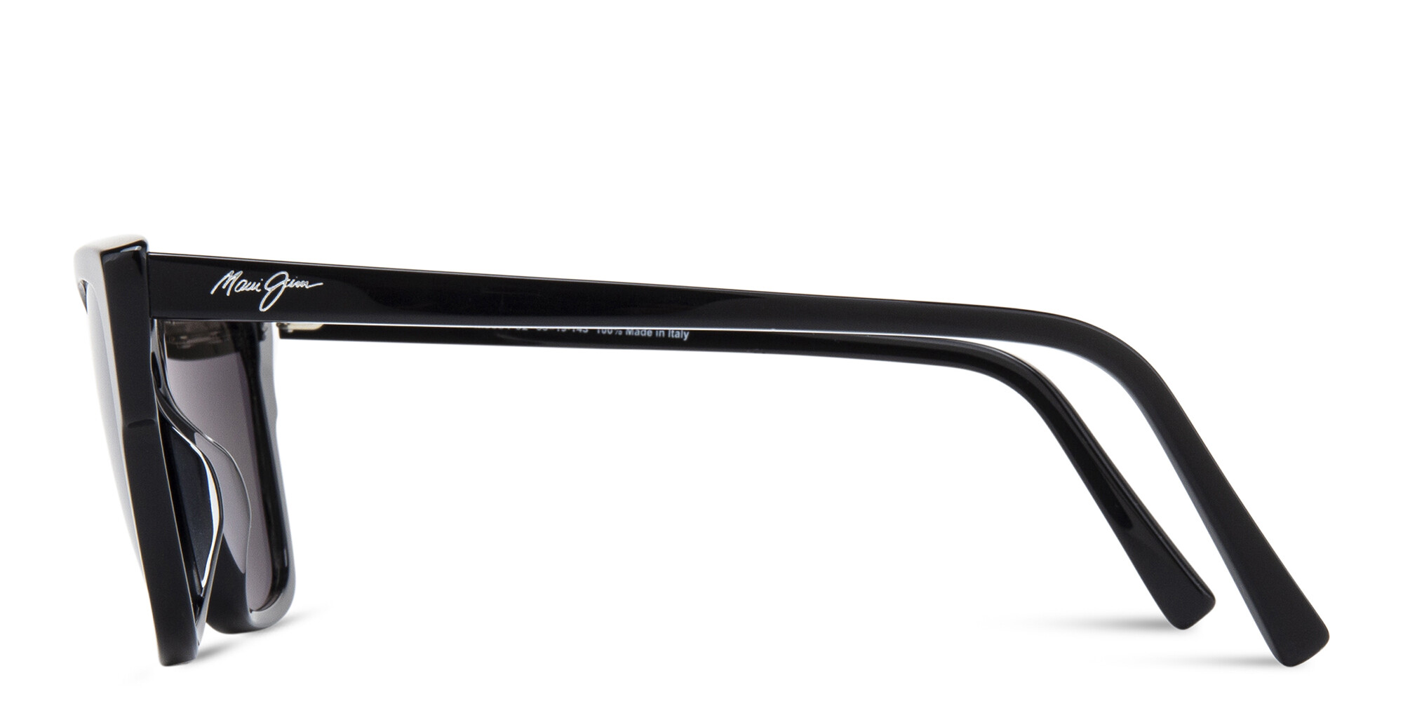 Shop Maui Jim Kou Cat-Eye Sunglasses in Black online.