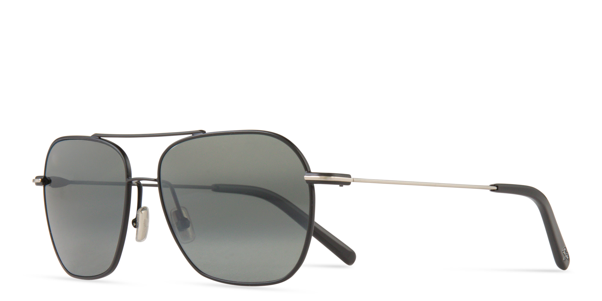 Maui Jim Square Sunglasses in Black – Product Photo 2