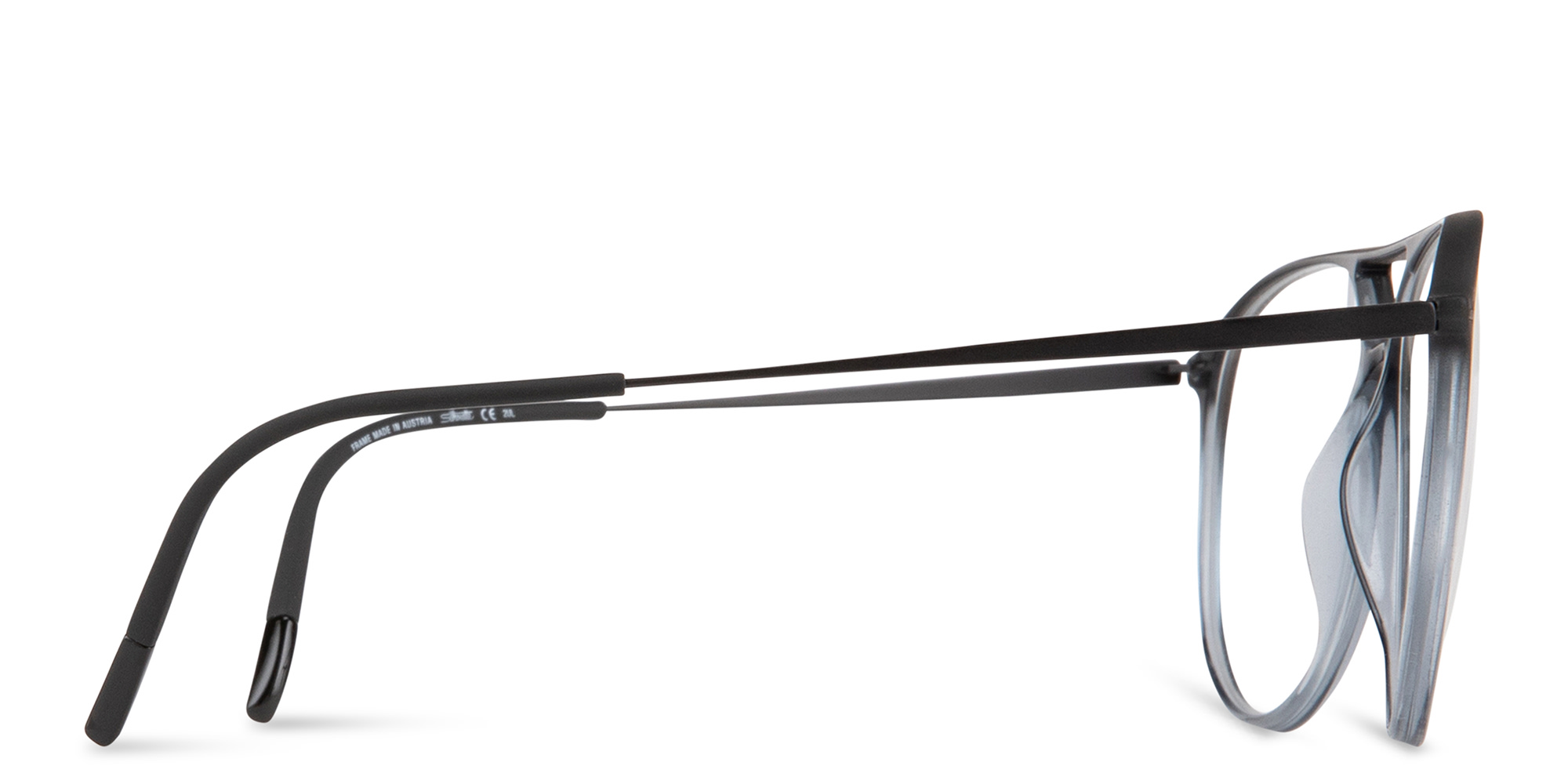 تسوق نظارات طبية أفياتور واسعة سيلويت بلون رمادي أونلاين.