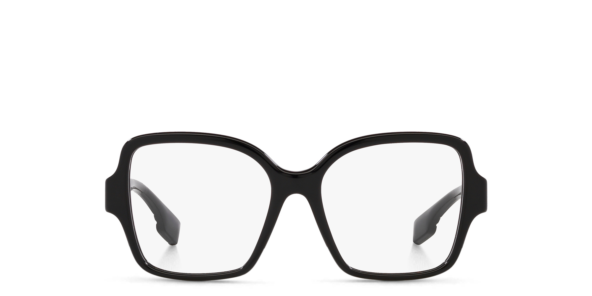 BURBERRY Square Eyeglasses in Black – Product Photo 1