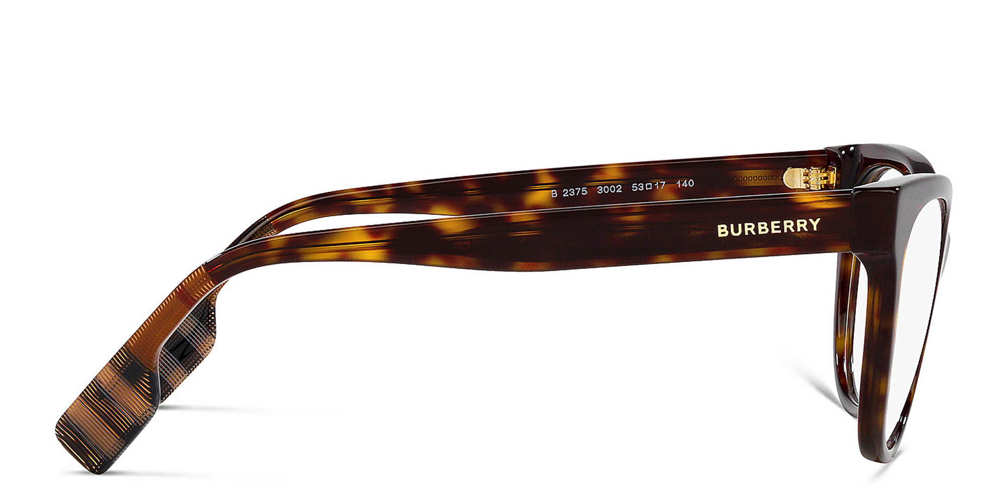 Shop BURBERRY Cat-Eye Eyeglasses in Dark Havana online.