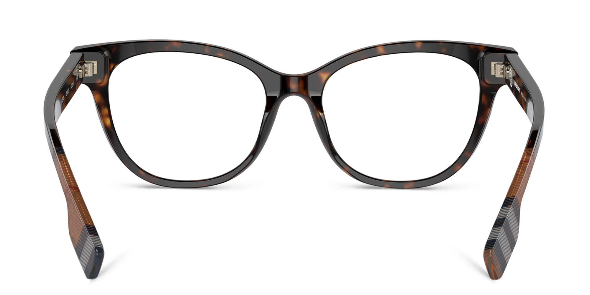 Shop BURBERRY Cat-Eye Eyeglasses in Dark Havana online.
