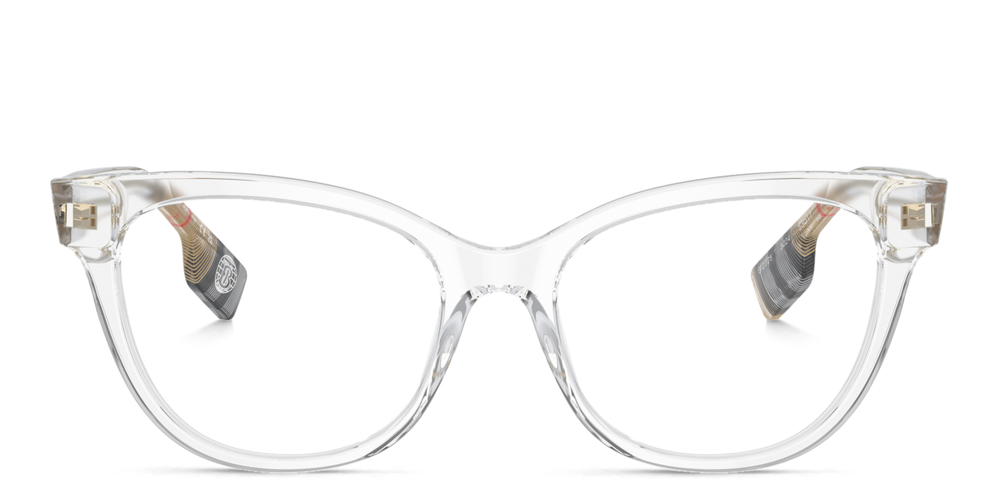 BURBERRY Cat-Eye Eyeglasses in Transparent – Product Photo 1
