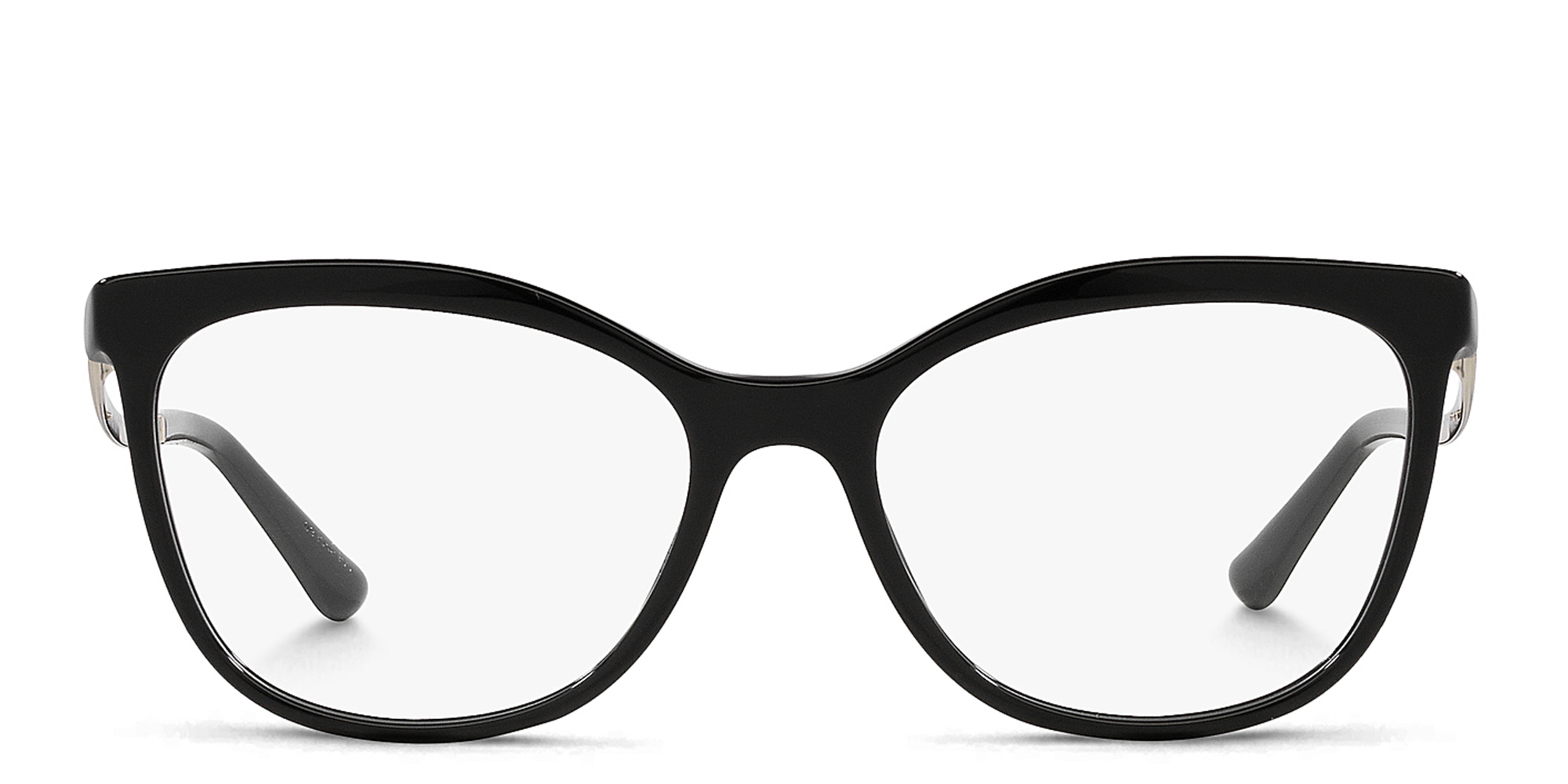 BVLGARI Cat-Eye Eyeglasses in Black – Product Photo 1
