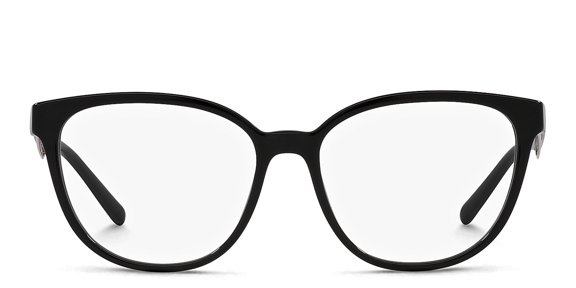 Shop BVLGARI B.Zero1 Square Eyeglasses in Black online.