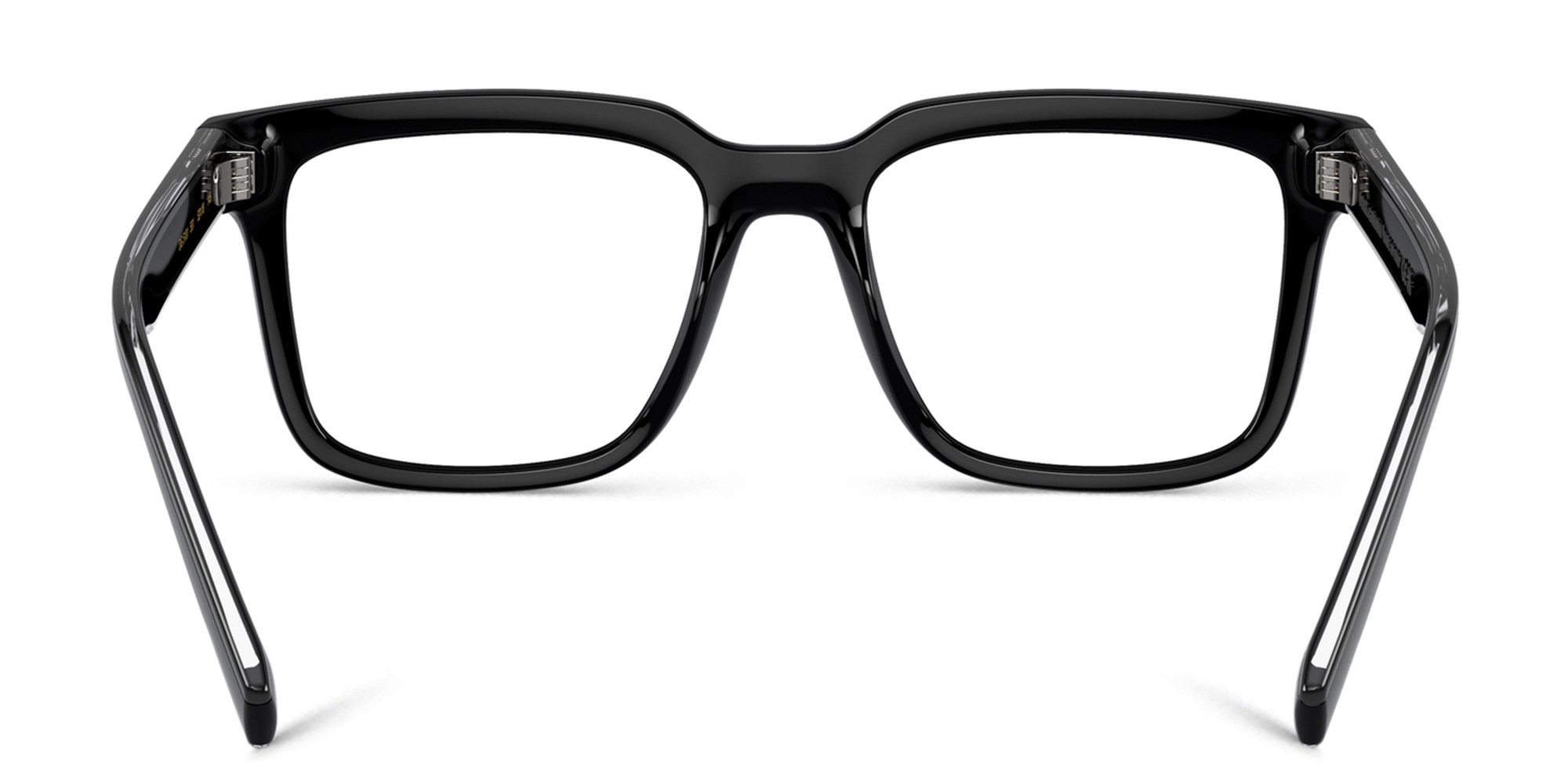 Dolce & Gabbana Square Eyeglasses in Black – Product Photo 4