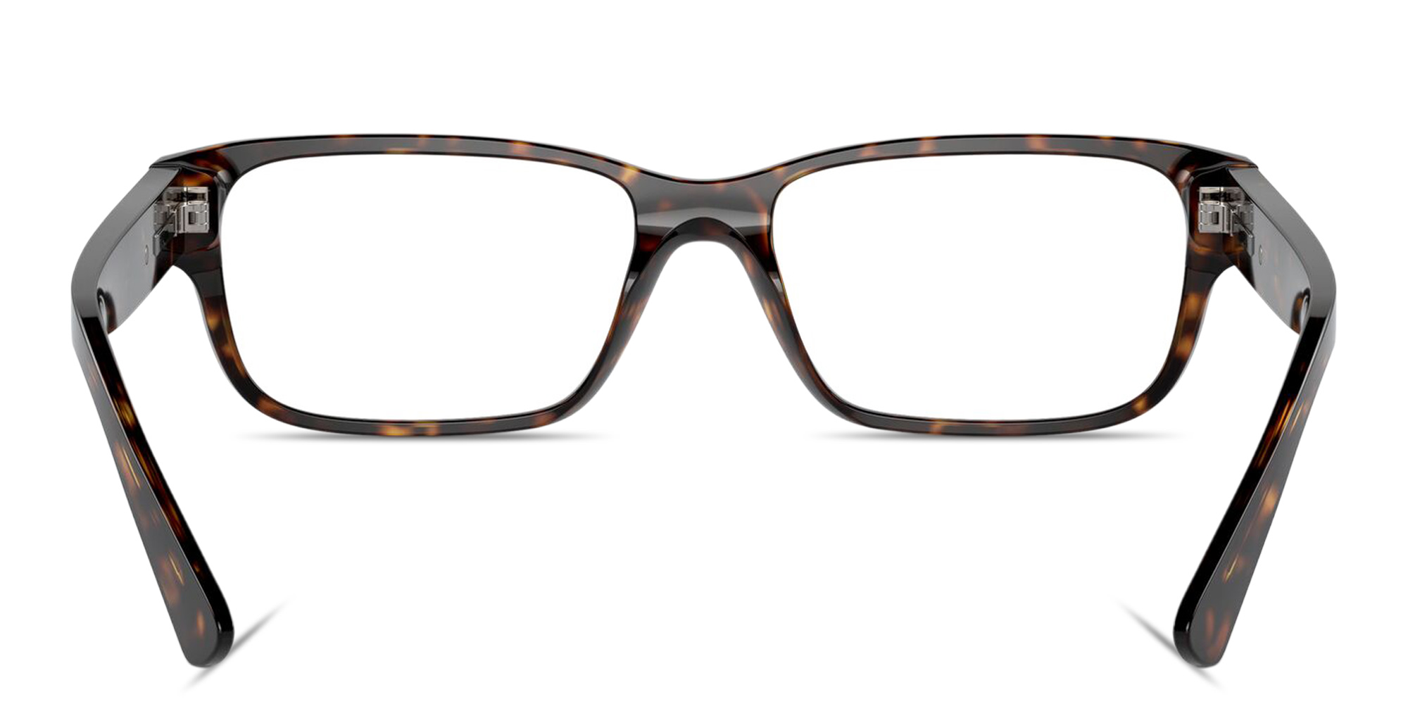 تسوق نظارات طبية مستطيلة واسعة بتوقيع العلامة برادا بلون مموه أونلاين.