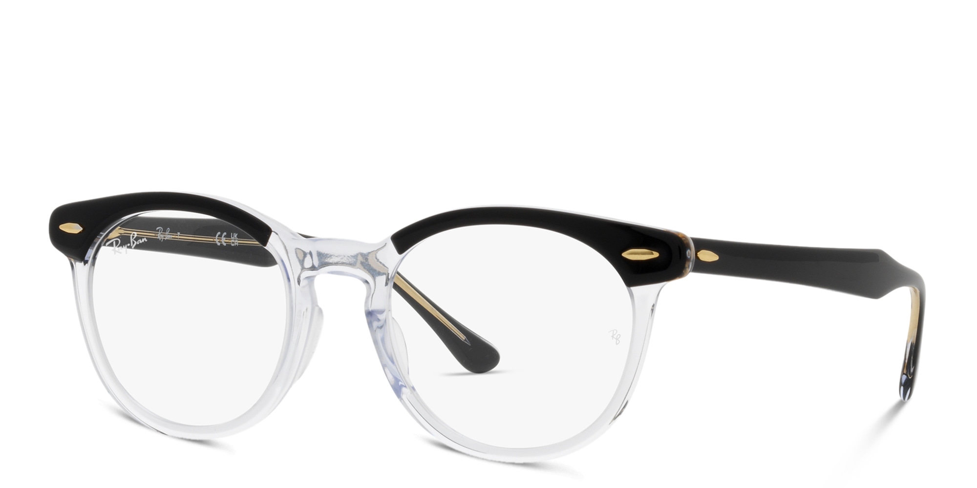 Shop Ray-Ban Eagle Eye Optics Square Eyeglasses in Black online.