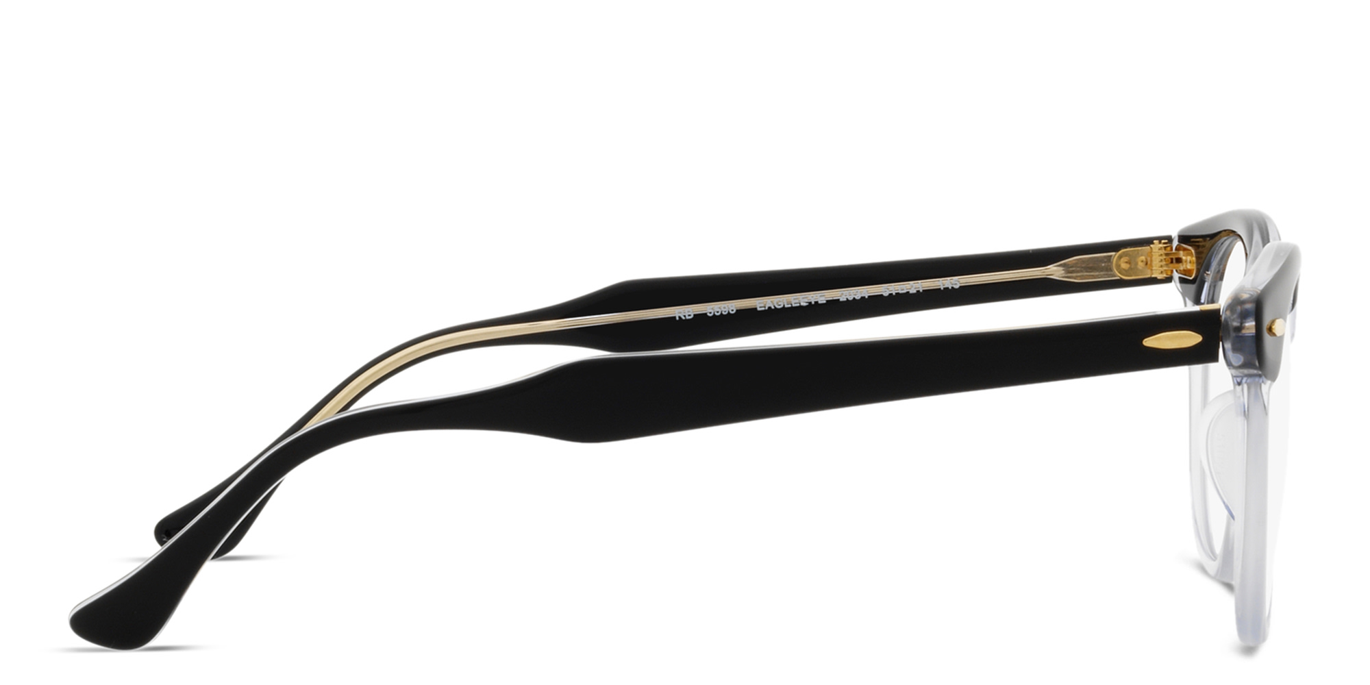 Shop Ray-Ban Eagle Eye Optics Square Eyeglasses in Black online.