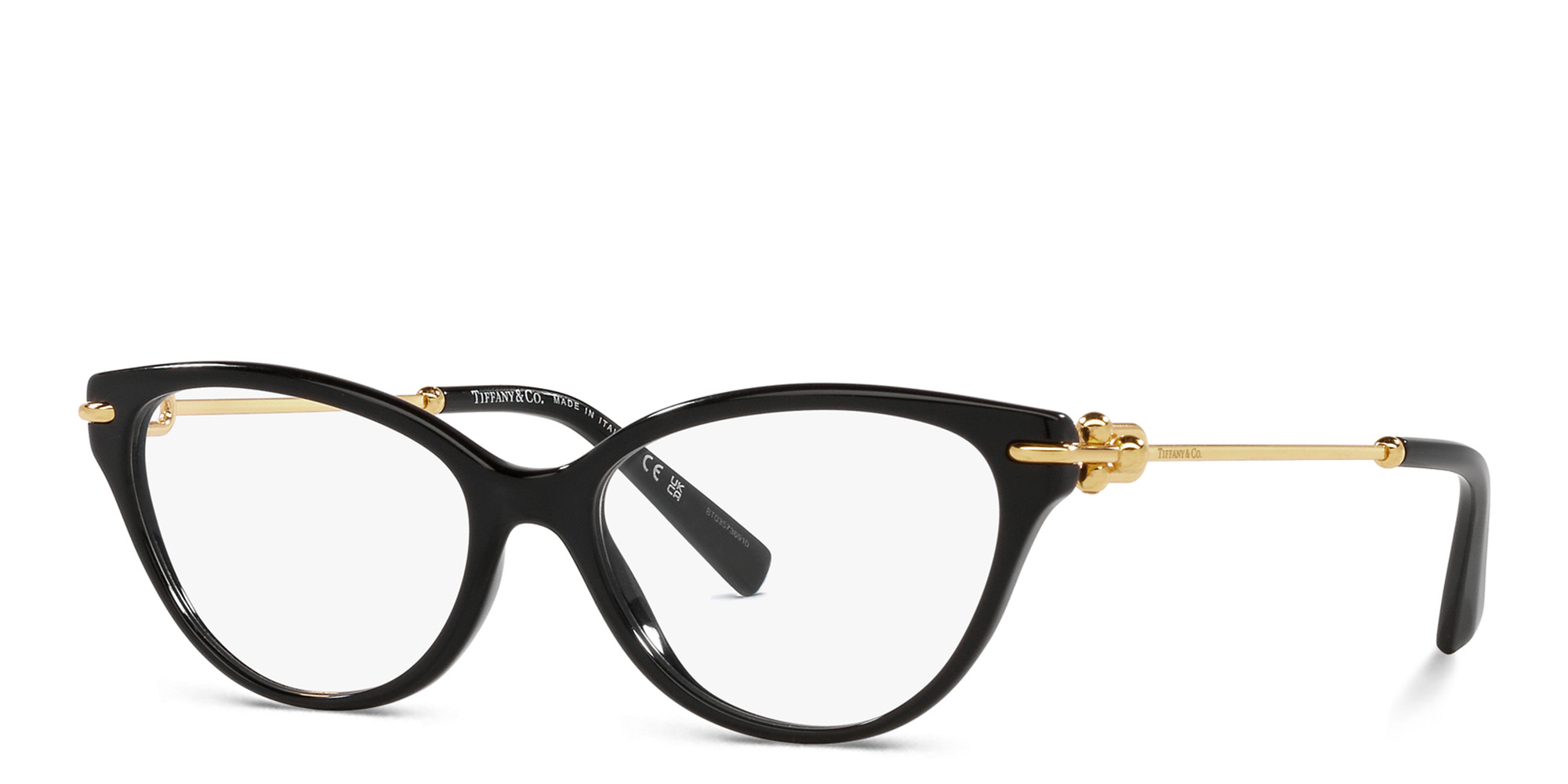 TIFFANY Cat-Eye Eyeglasses in Black – Product Photo 2