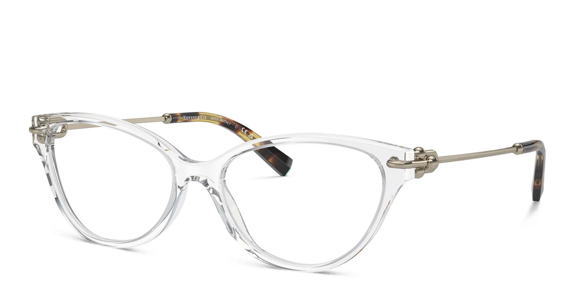 TIFFANY Cat-Eye Eyeglasses in Crystal – Product Photo 2