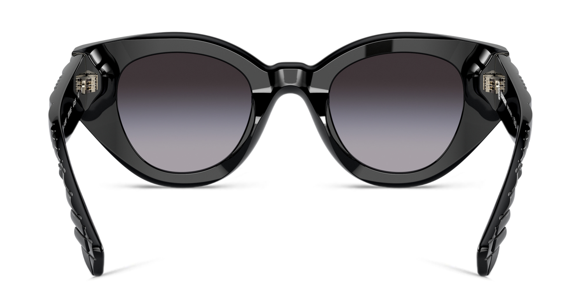 Shop BURBERRY Panthos Sunglasses in Black online.