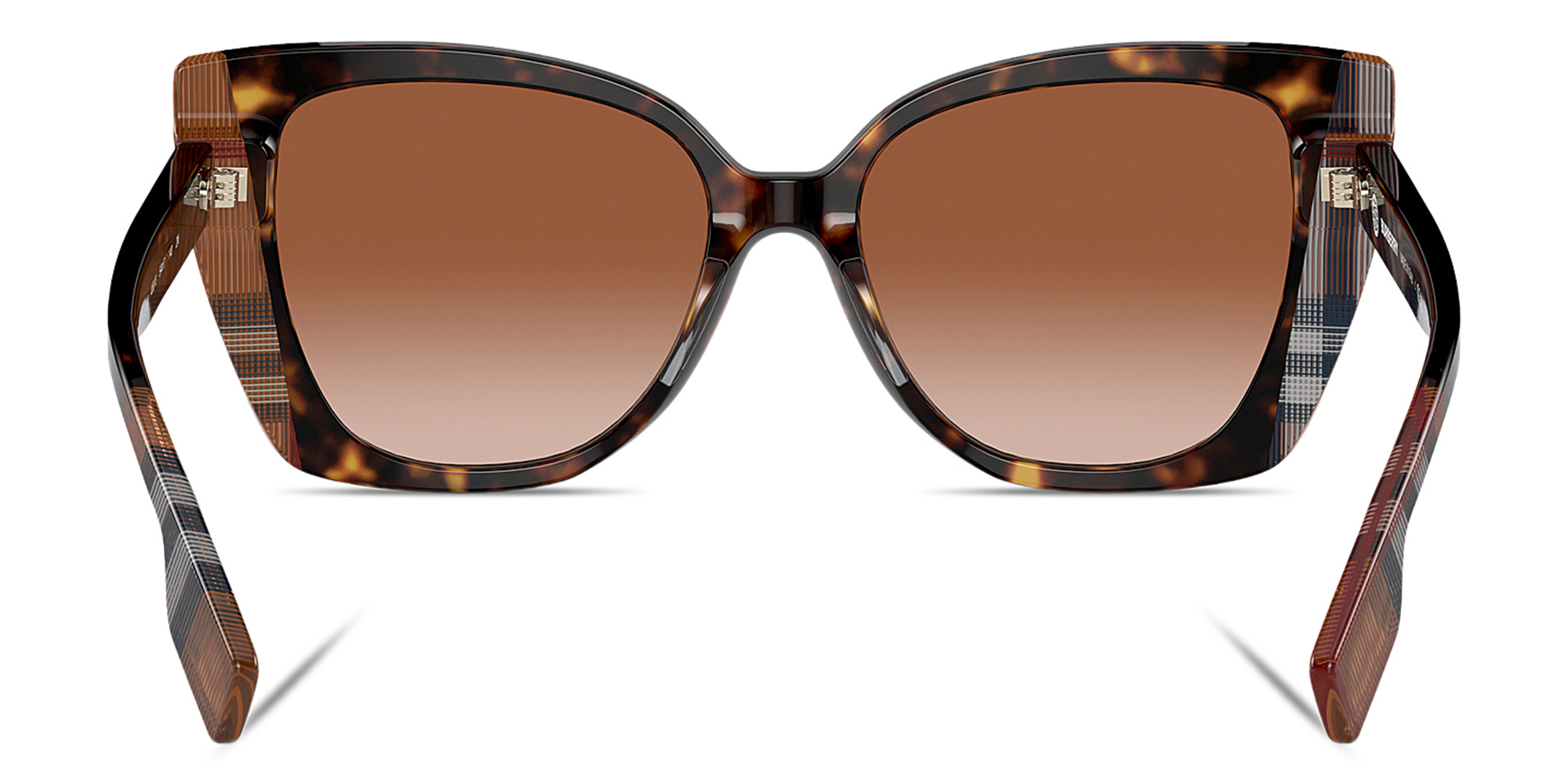 Shop BURBERRY Meryl Cat-Eye Sunglasses in Havana online.