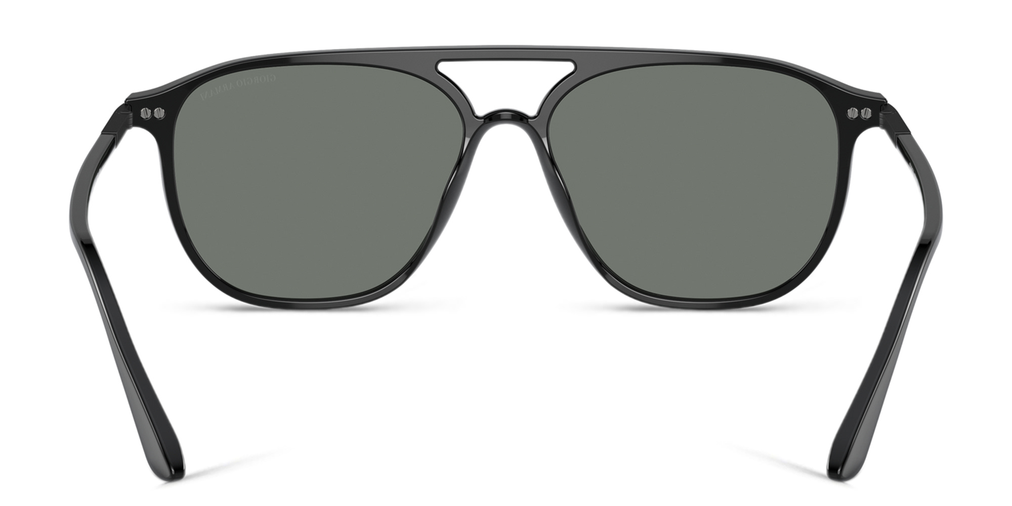 GIORGIO ARMANI Pilot Sunglasses in Black – Product Photo 4