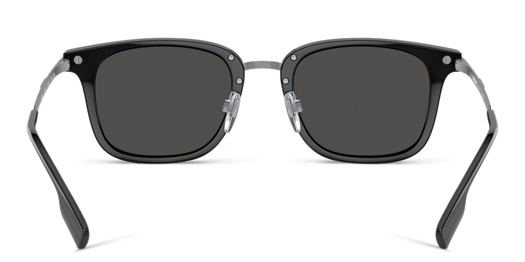 BURBERRY Square Sunglasses in Black – Product Photo 4