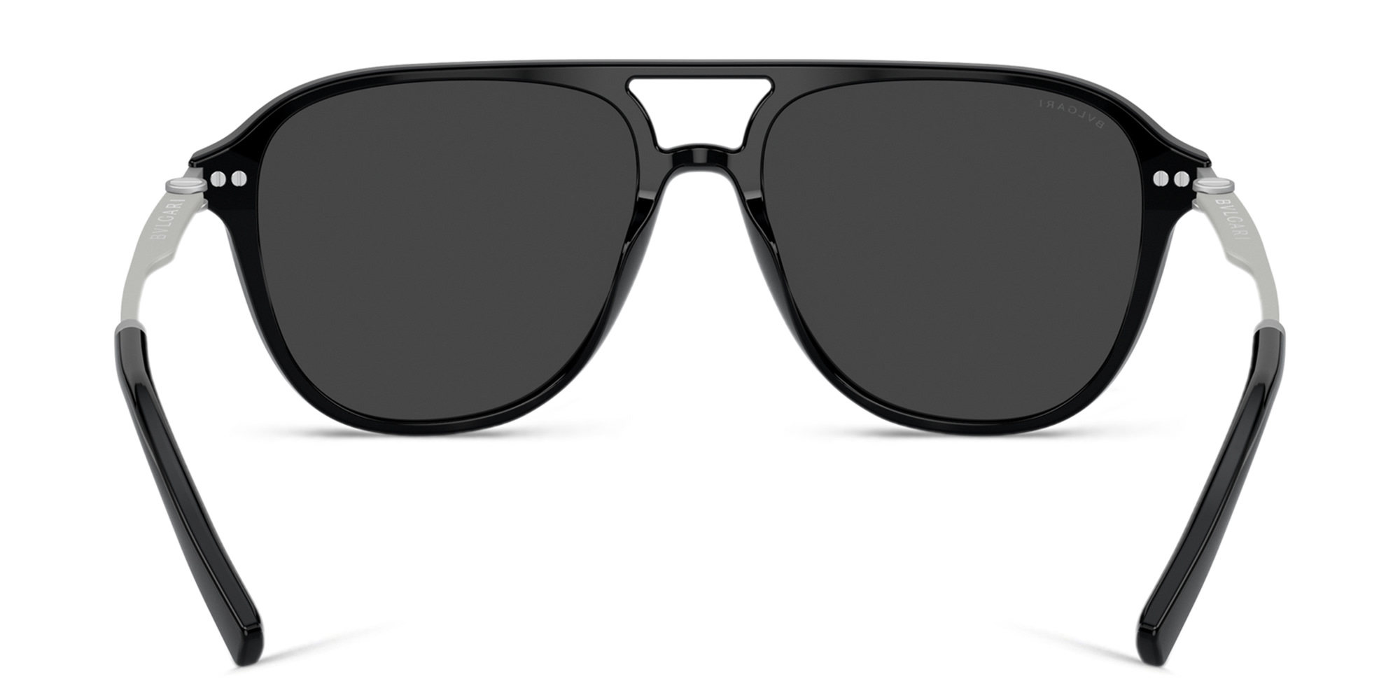 BVLGARI Pilot Sunglasses in Black – Product Photo 4