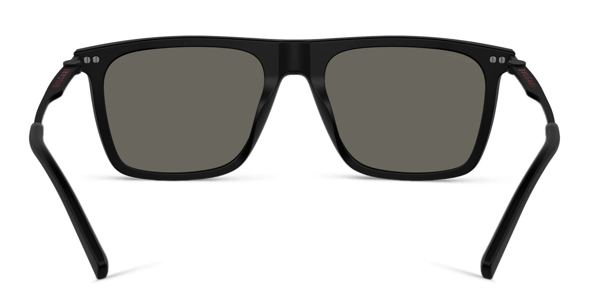BVLGARI Square Sunglasses in Matte Black – Product Photo 4