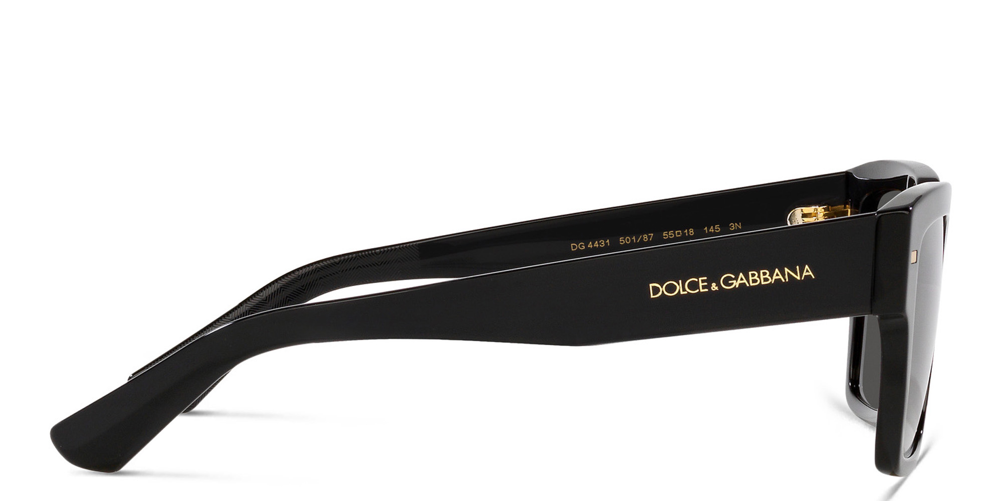 Dolce & Gabbana Square Sunglasses in Black – Product Photo 3