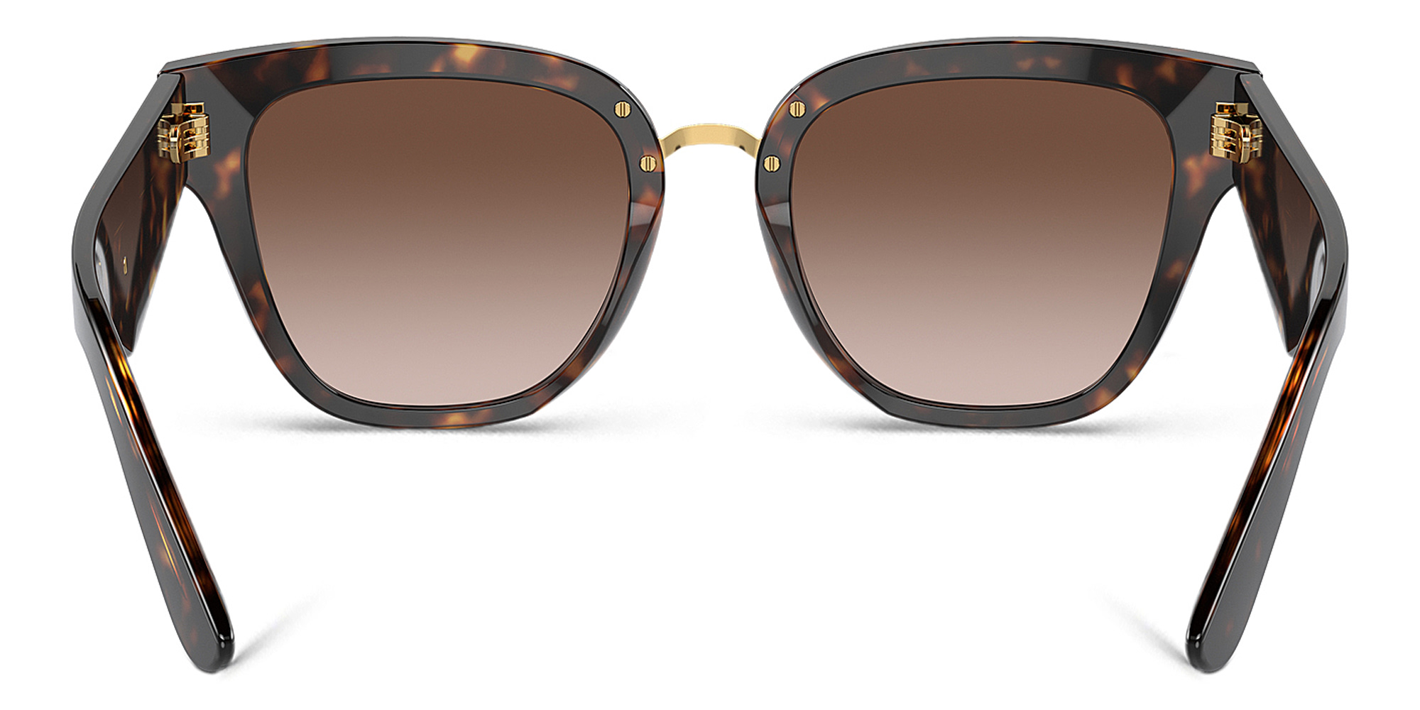 Shop Dolce & Gabbana Cat-Eye Sunglasses in Havana online.