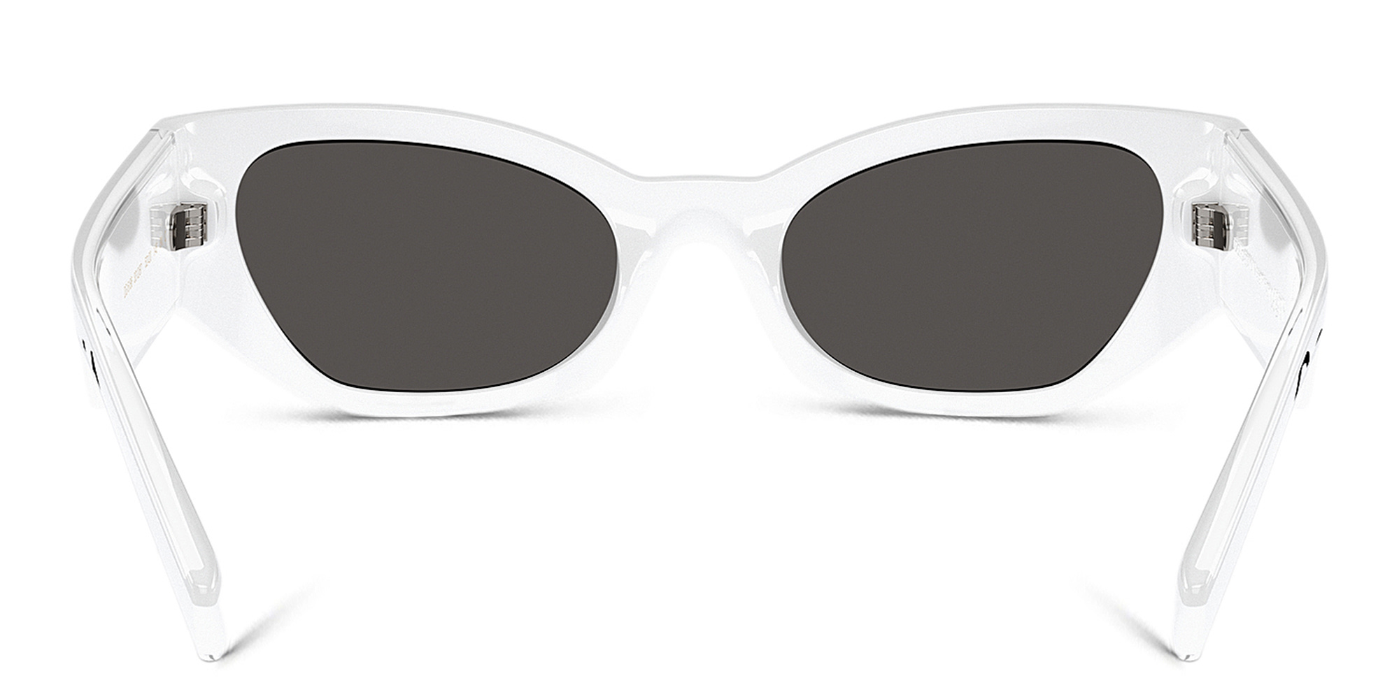 Dolce & Gabbana Cat-Eye Sunglasses in White – Product Photo 4