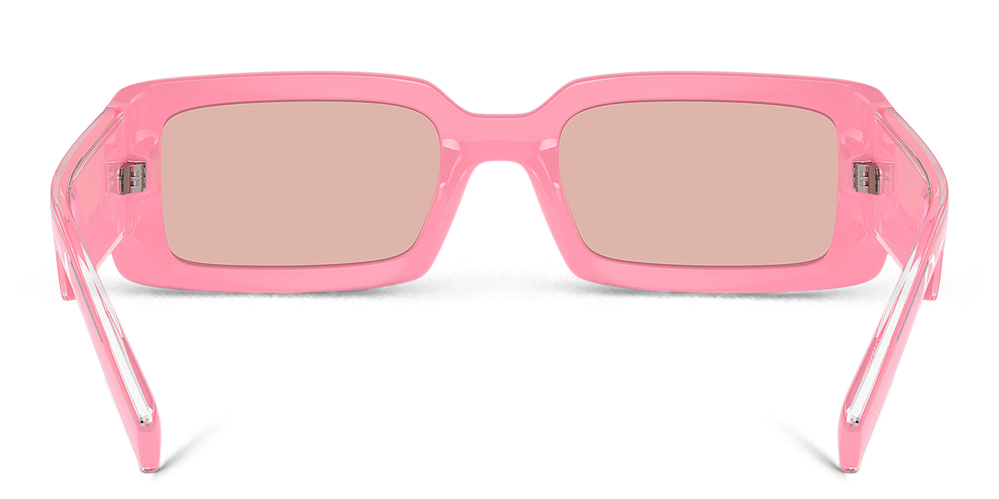 نظارات شمسية مستطيلة من دولتشي آند غابانا بلون زهري - صورة المنتج 4