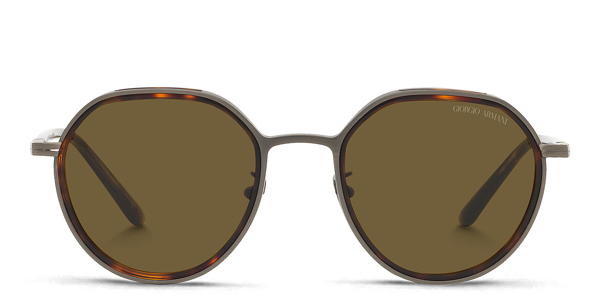 GIORGIO ARMANI Panthos Sunglasses in Brushed Gunmetal – Product Photo 1