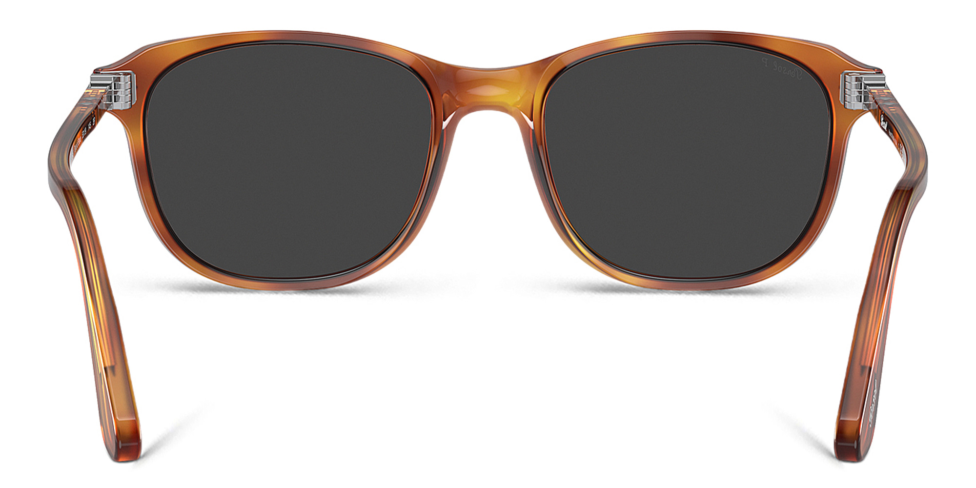 PERSOL Unisex Pillow Sunglasses in Brown – Product Photo 4