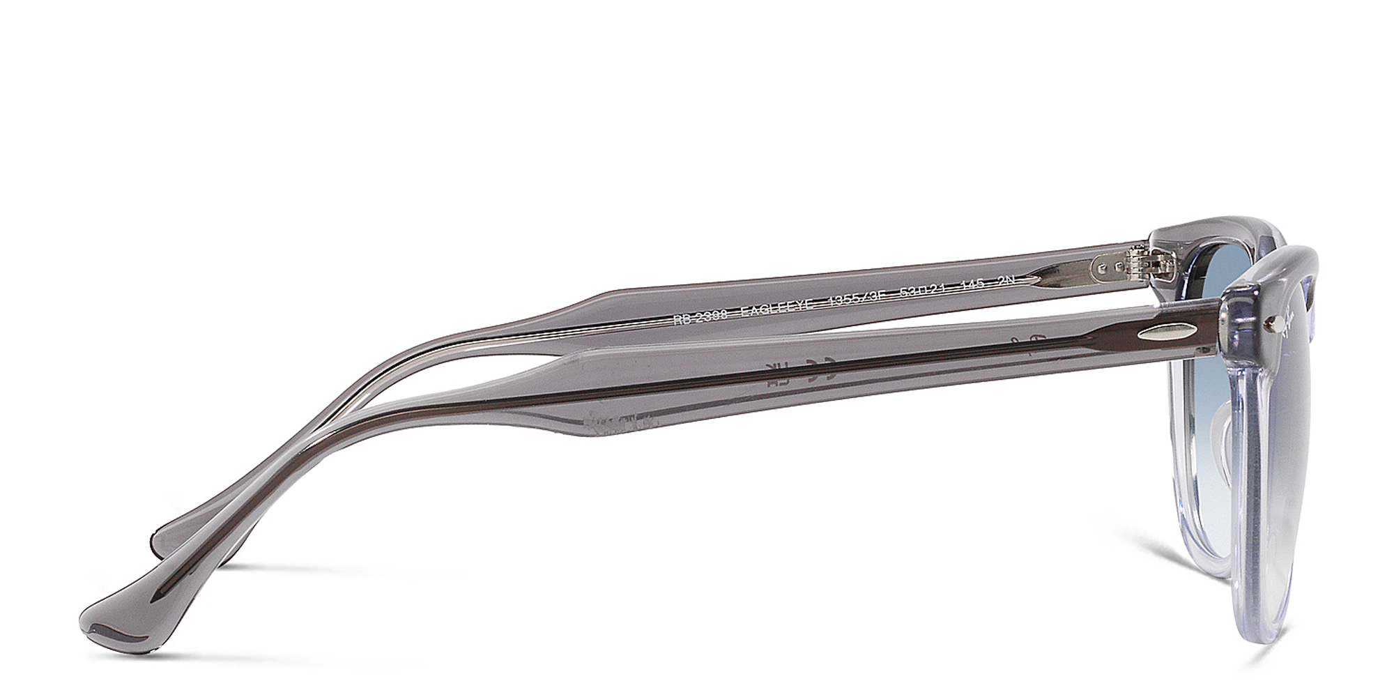 تسوق نظارات شمسية مربّعة للجنسين راي بان بلون رمادي أونلاين.