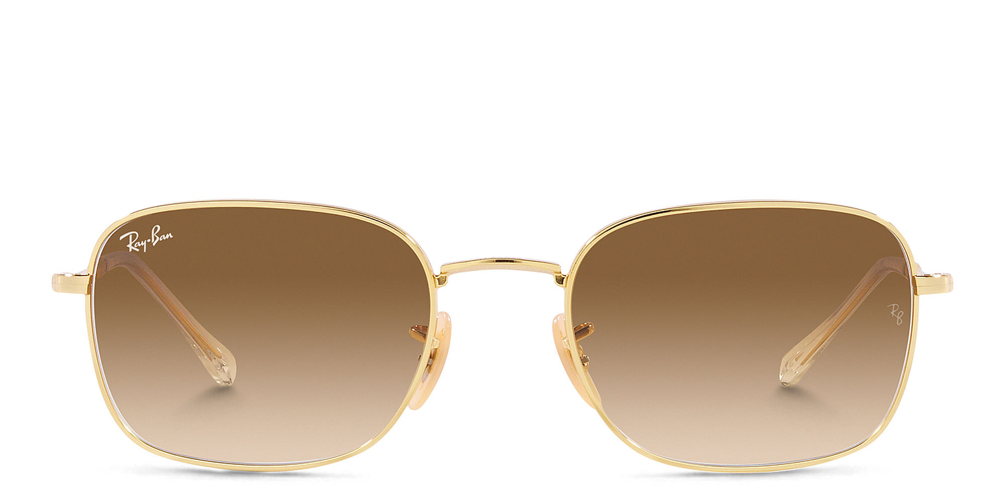 تسوق نظارات شمسية طراز بيلو للجنسين راي بان بلون ذهبي أونلاين.