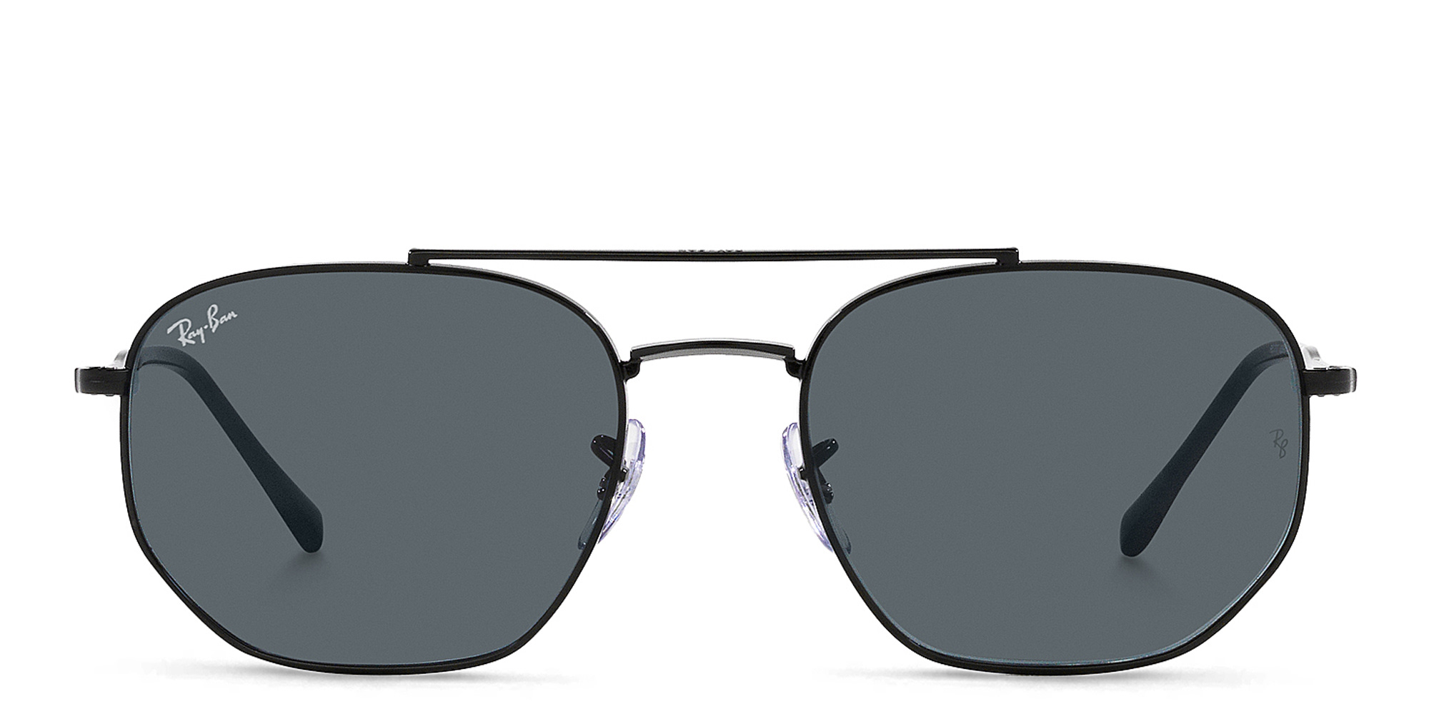 Ray-Ban Unisex Irregular Sunglasses in Black – Product Photo 1