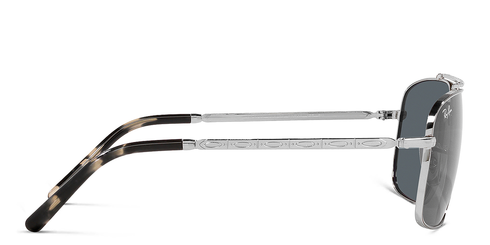 Shop Ray-Ban Unisex Pillow Sunglasses in Silver online.