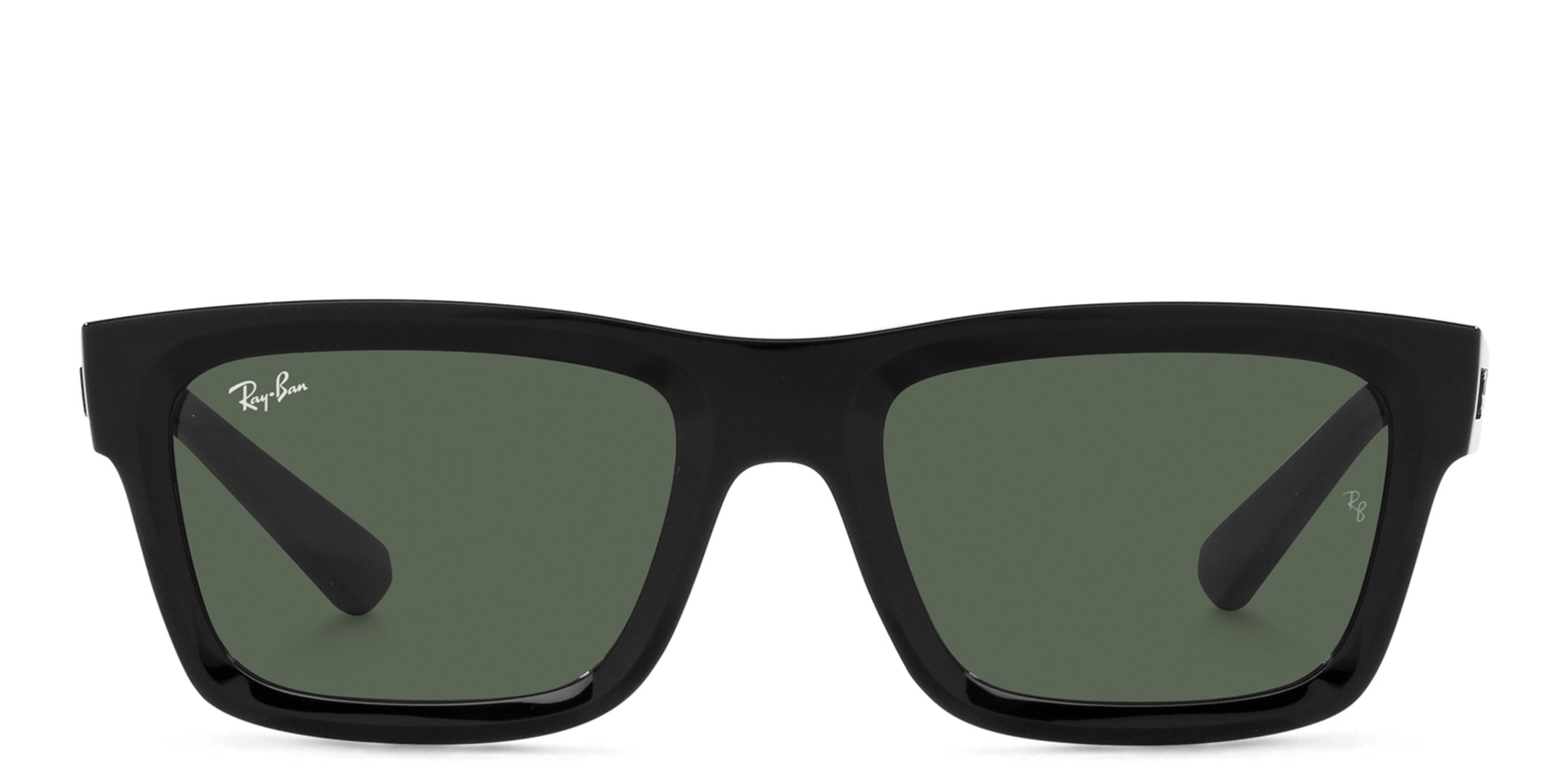 Ray-Ban Warren Unisex Rectangle Sunglasses in Black – Product Photo 1