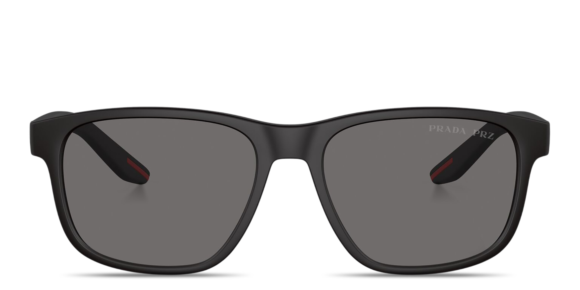 تسوق نظارات شمسية طراز بيلو بتوقيع العلامة برادا لينيا روسا بلون أسود أونلاين.