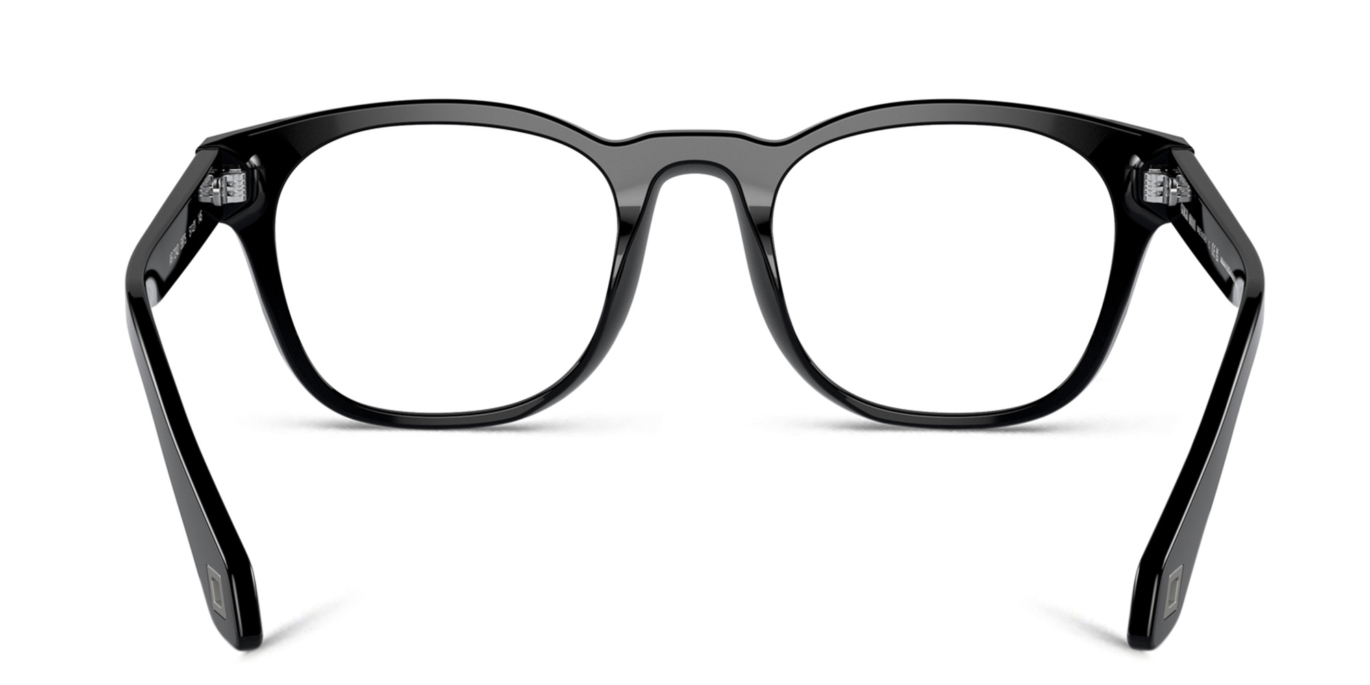 GIORGIO ARMANI Square Eyeglasses in Black – Product Photo 4